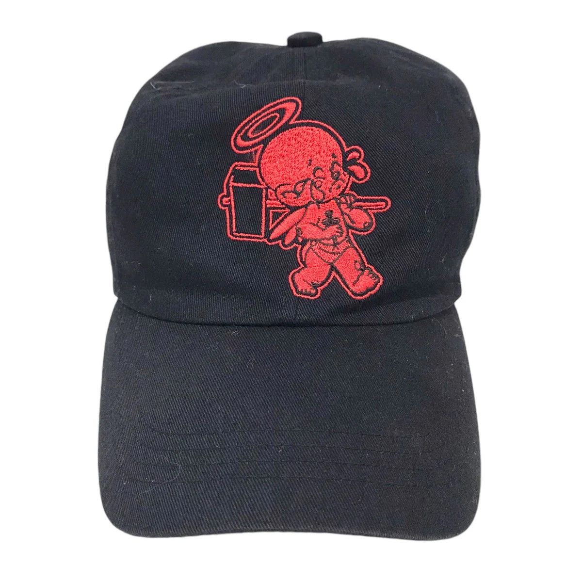 DENIM TEARS × Saint Michael SS22 Embroidered Logo Cap Size ONE SIZE - 2 Thumbnail