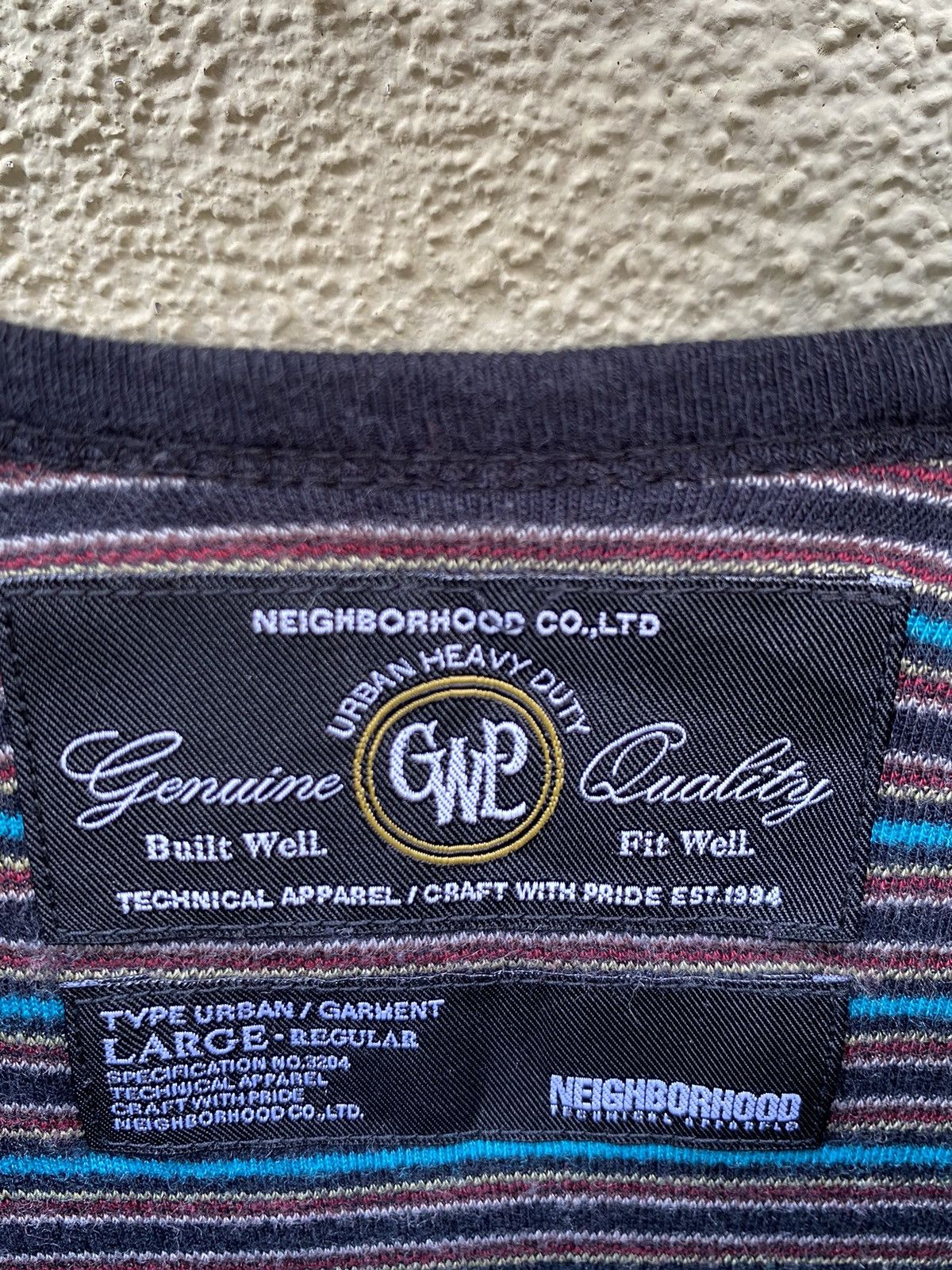 Japanese Brand striped longsleeve Size US L / EU 52-54 / 3 - 3 Thumbnail
