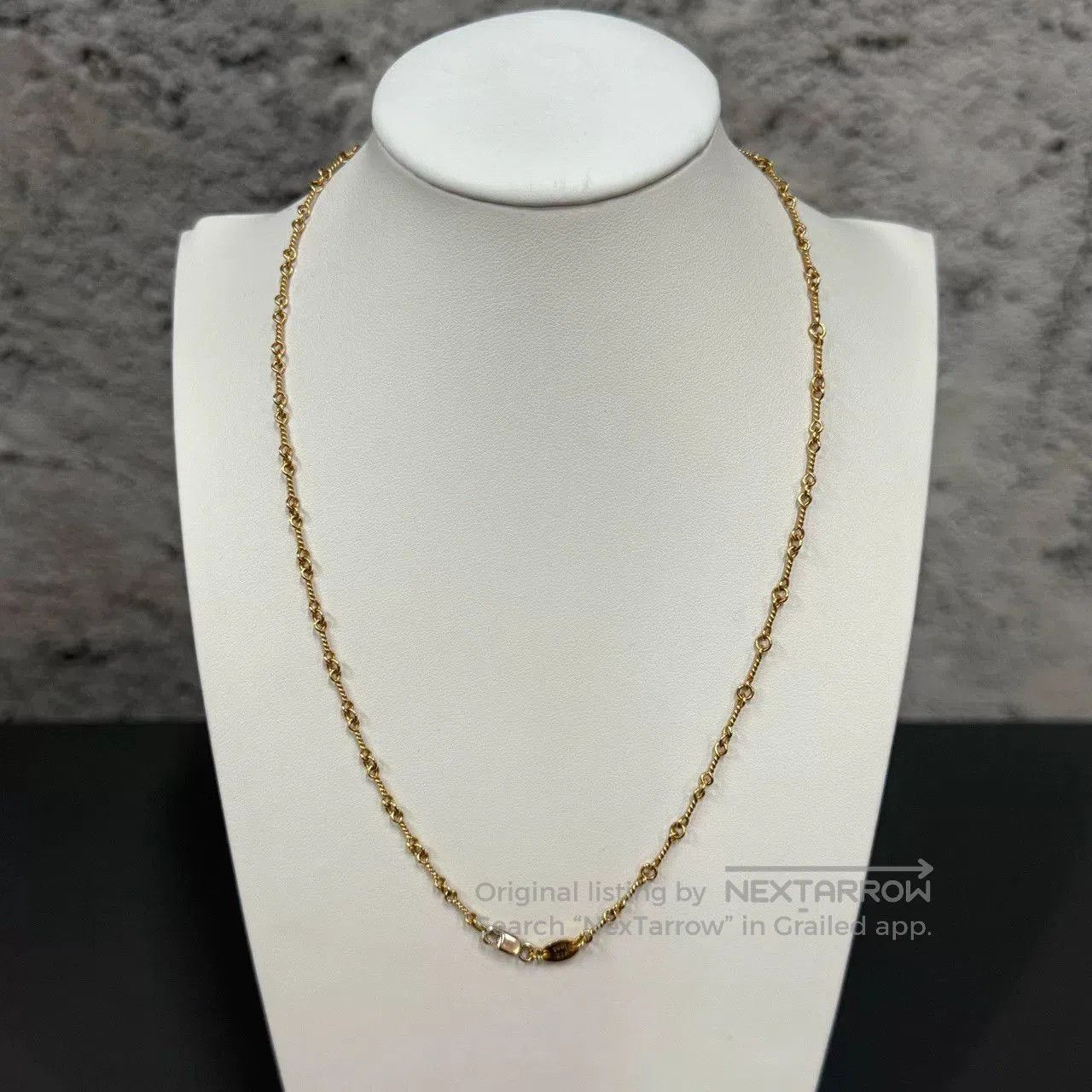 Chrome Hearts Chrome Hearts 22k Bamboo Chain Necklace. Size ONE SIZE - 2 Thumbnail