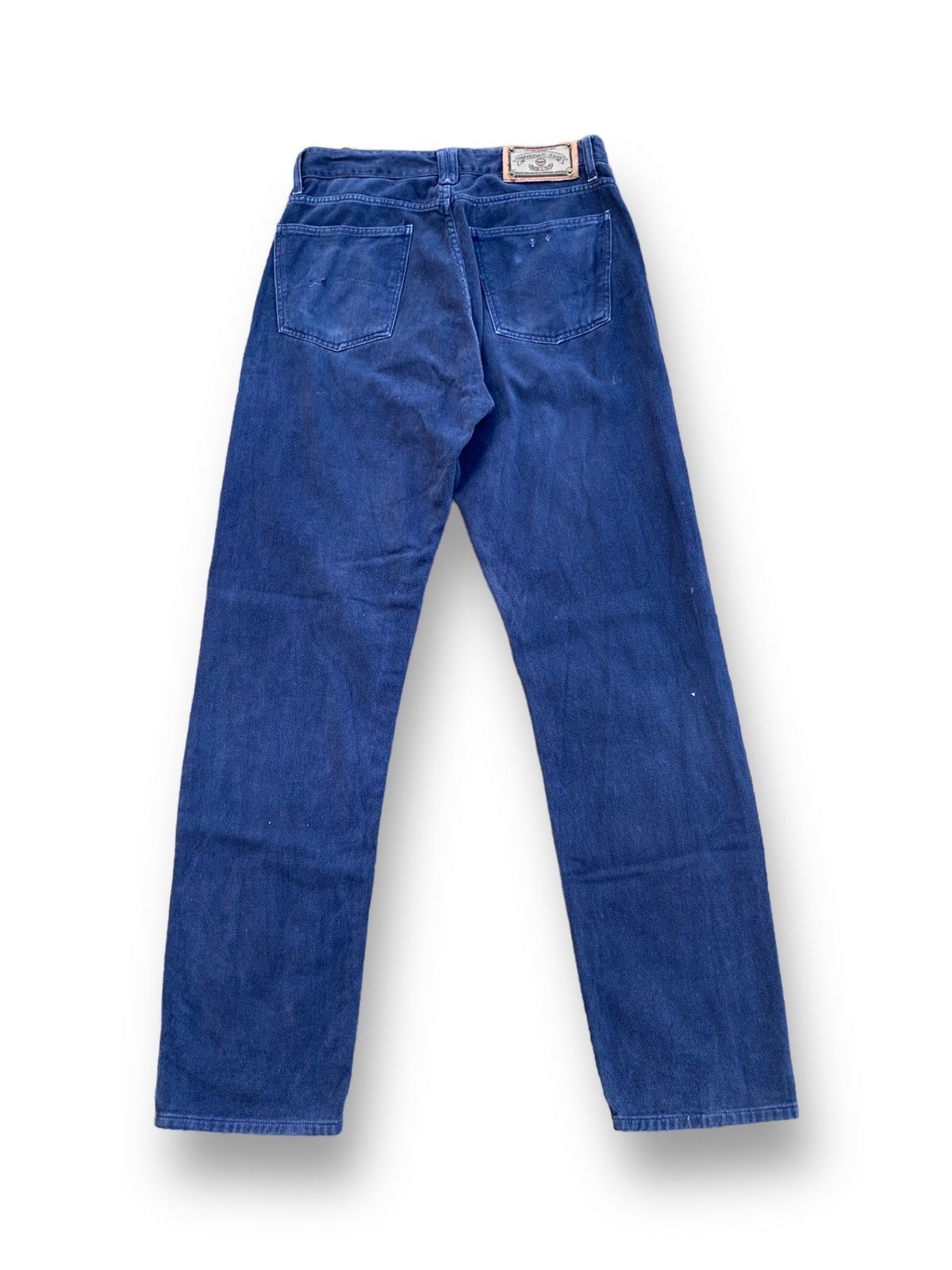 image of Archival Clothing x Armani Vintage Armani Jeans Denim Jeans Pants in Navy, Men's (Size 31)