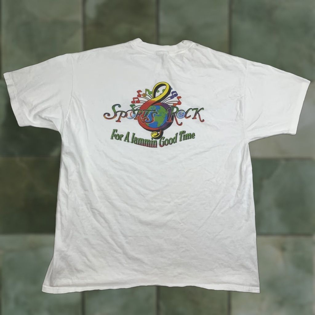 Vintage Vintage T Shirt Sports Rock & White Adult Large Charleston SC Music Event Promo Size US L / EU 52-54 / 3 - 1 Thumbnail
