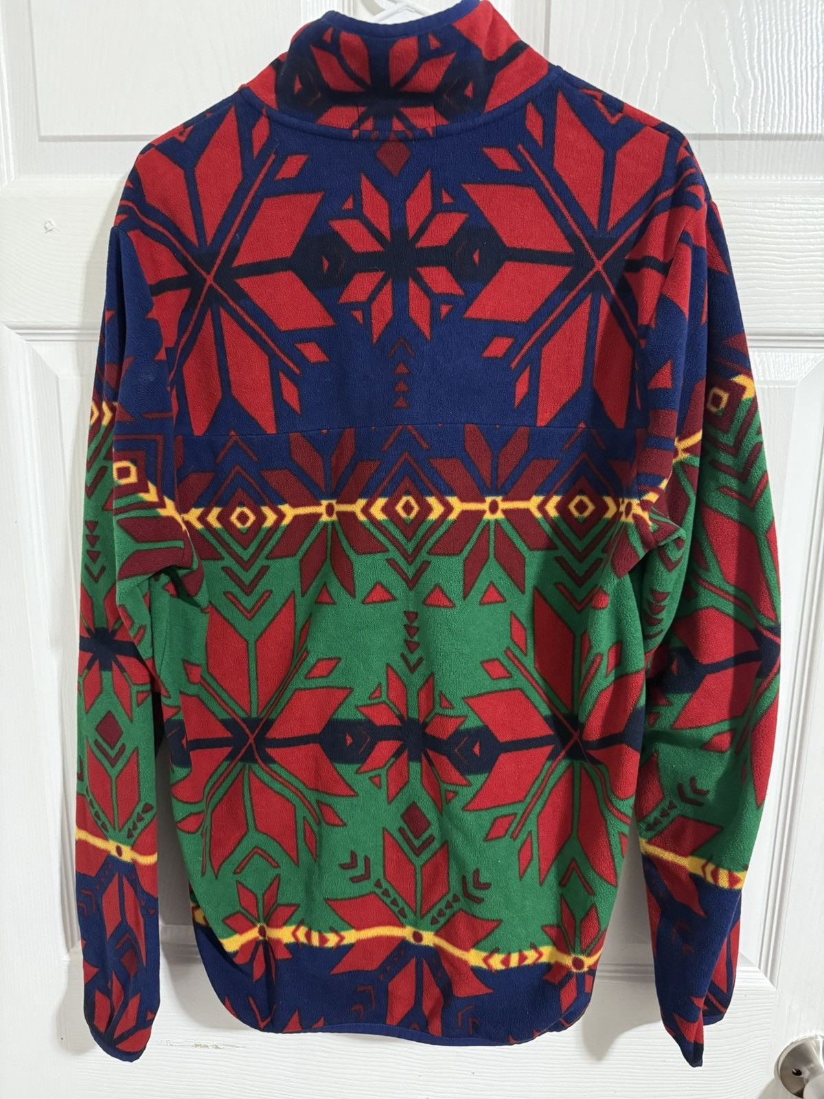 Polo Ralph Lauren Fair Isle Brushed Fleece Pullover Size US L / EU 52-54 / 3 - 4 Thumbnail