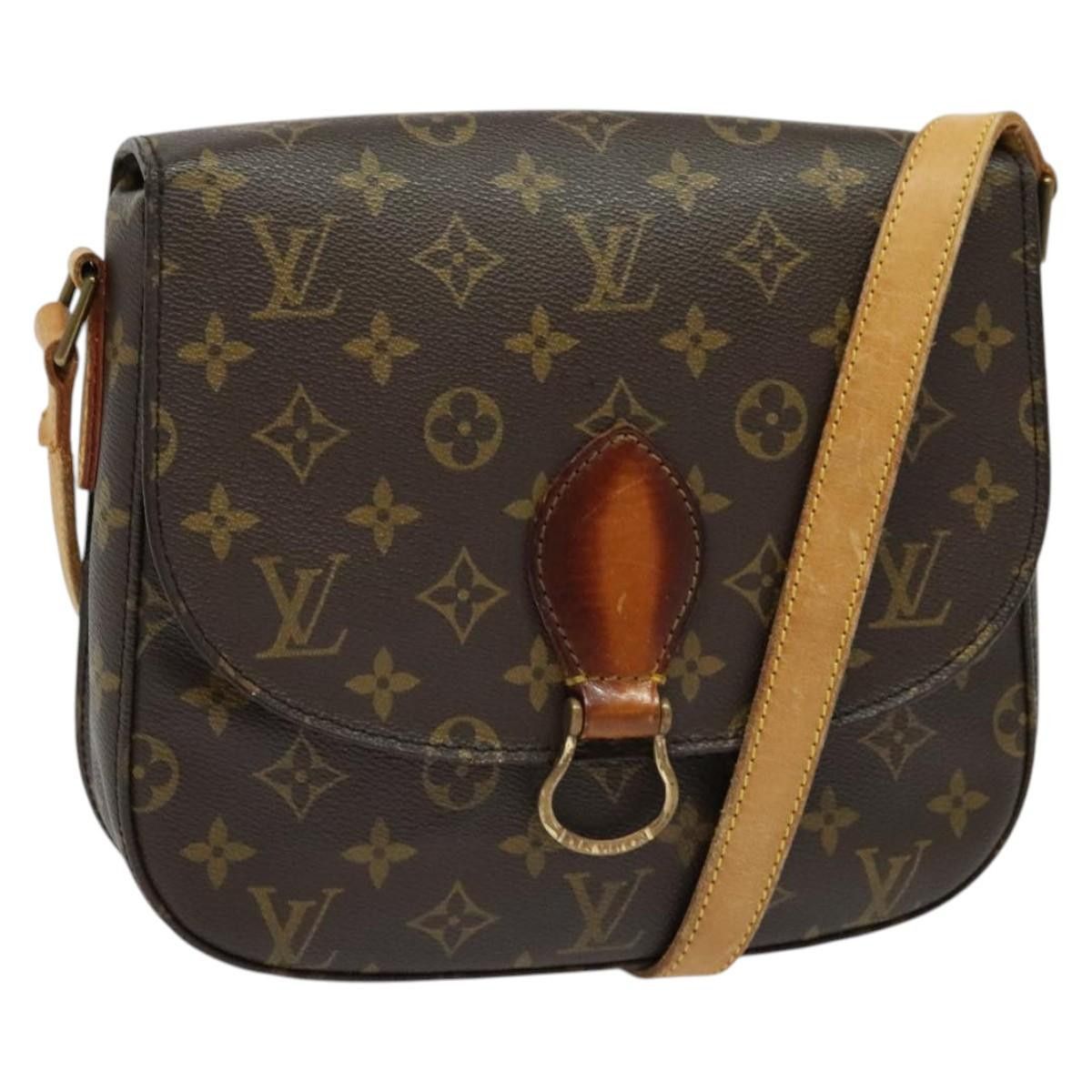 Louis Vuitton LOUIS VUITTON Monogram Saint Cloud GM Shoulder Bag M51242 Size ONE SIZE - 1 Thumbnail