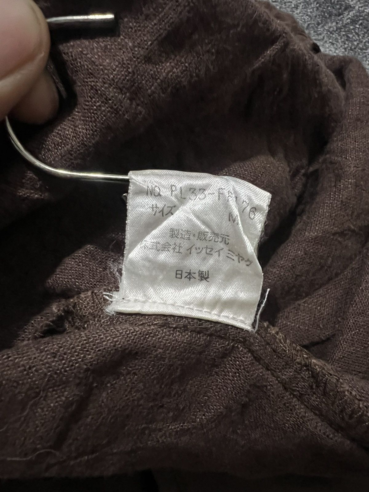 Issey Miyake Plantation By Issey Miyake Linen Pants Size US 30 / EU 46 - 7 Thumbnail
