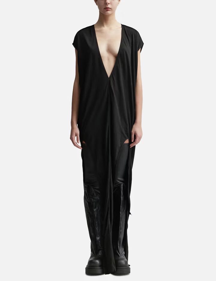 Rick Owens o1y0126 Maxi Dress in Black Size XS / US 0-2 / IT 36-38 - 1 Thumbnail
