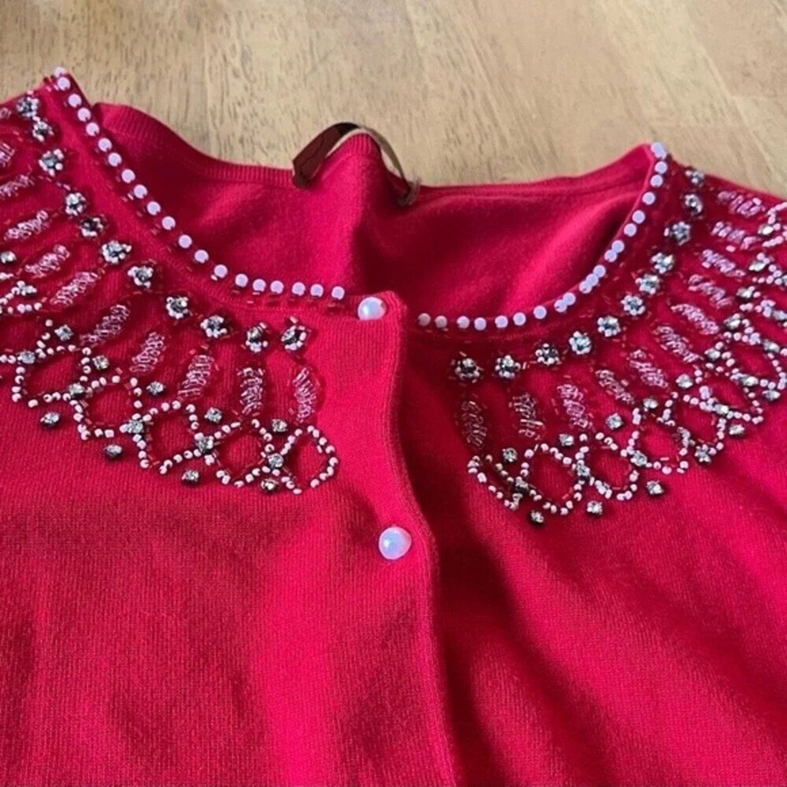 The Unbranded Brand Belldini cardigan with a sleeveless tank set, size XL Size XL / US 12-14 / IT 48-50 - 2 Thumbnail