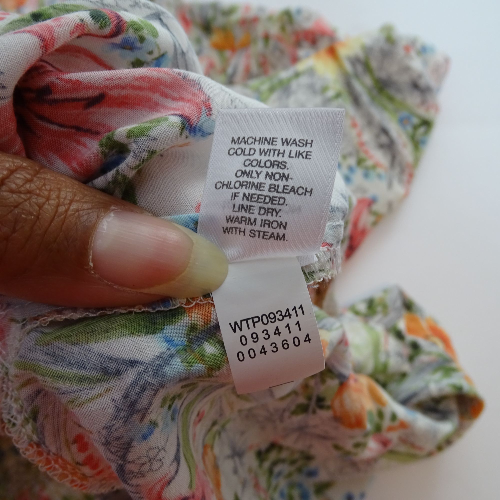 J. Jill J Jill Women Floral Peplum Button Front Tunic Top Size XL Size XL / US 12-14 / IT 48-50 - 8 Thumbnail
