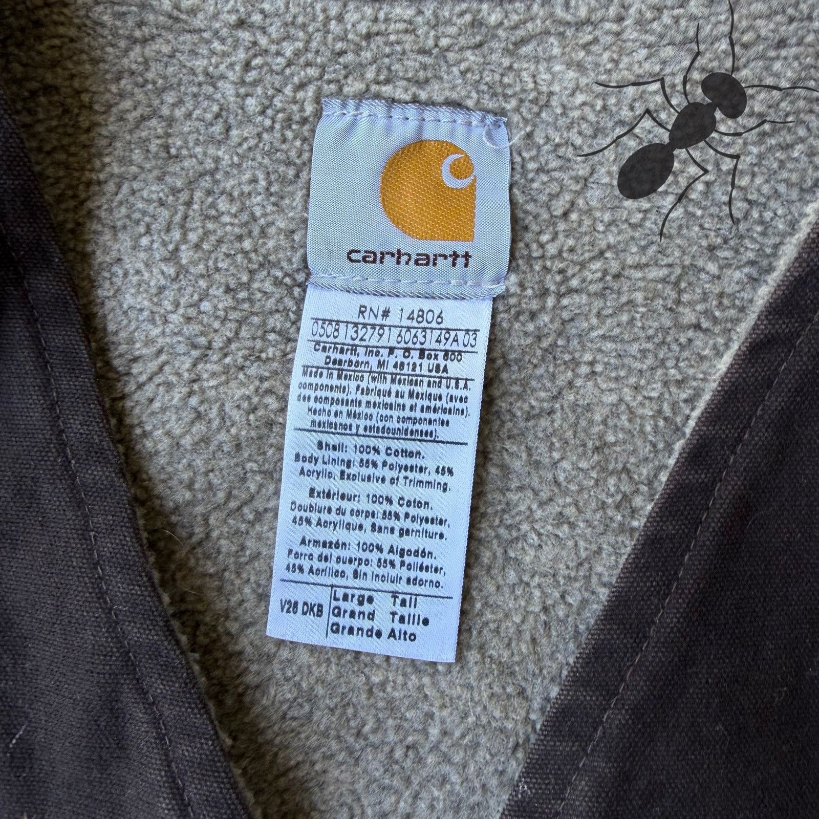 Carhartt × Vintage Carhartt V26 DKB brown work wear vest Size US L / EU 52-54 / 3 - 3 Thumbnail