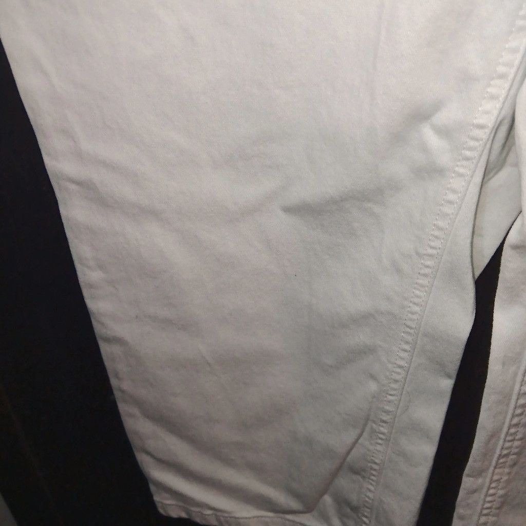Lee Lee Jeans Cropped White, Size 16, EUC Size 38" / US 16 / IT 52 - 4 Thumbnail