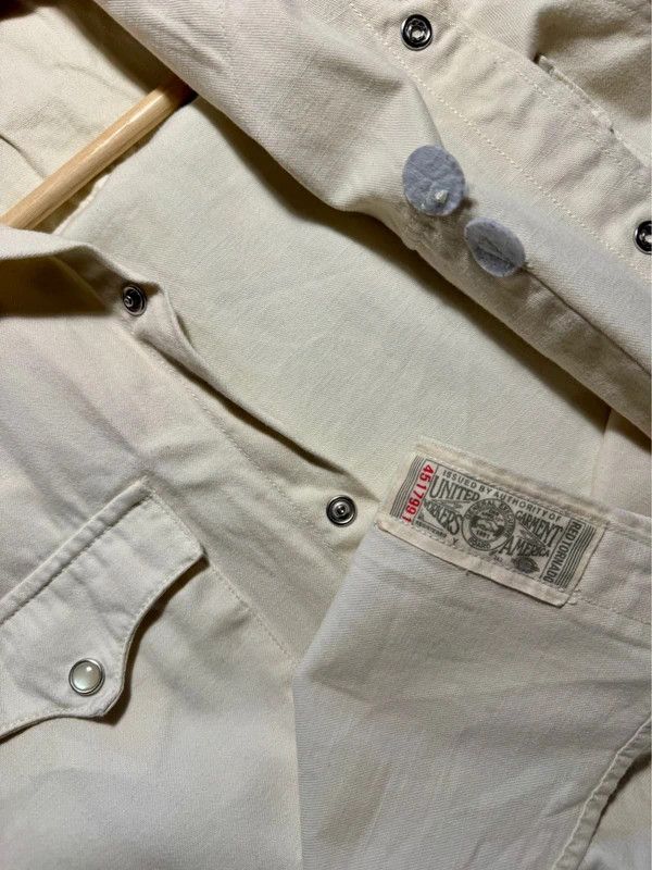 Warehouse & Co. Cowboy shirt cream Size US M / EU 48-50 / 2 - 4 Thumbnail