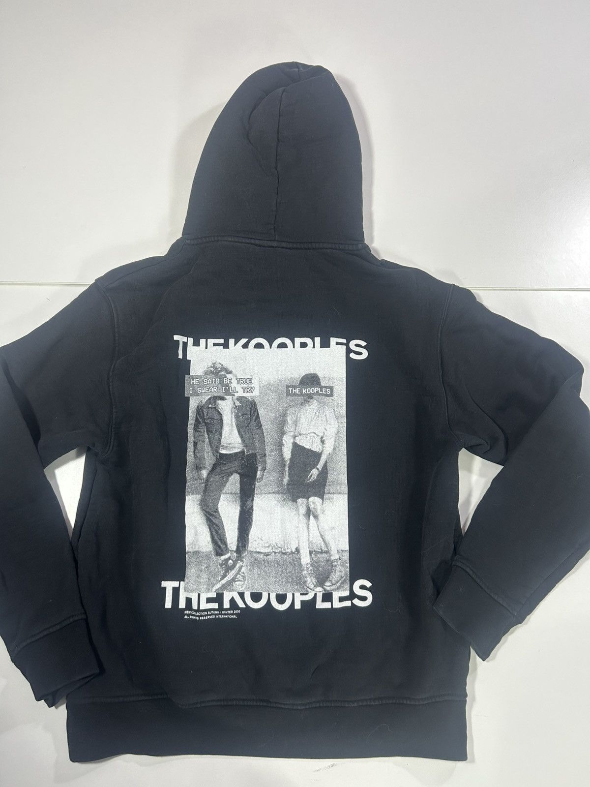 The Kooples SMALL MENS THE KOOPLES HOODY SWEATSHIRT 2020 Size US S / EU 44-46 / 1 - 6 Thumbnail
