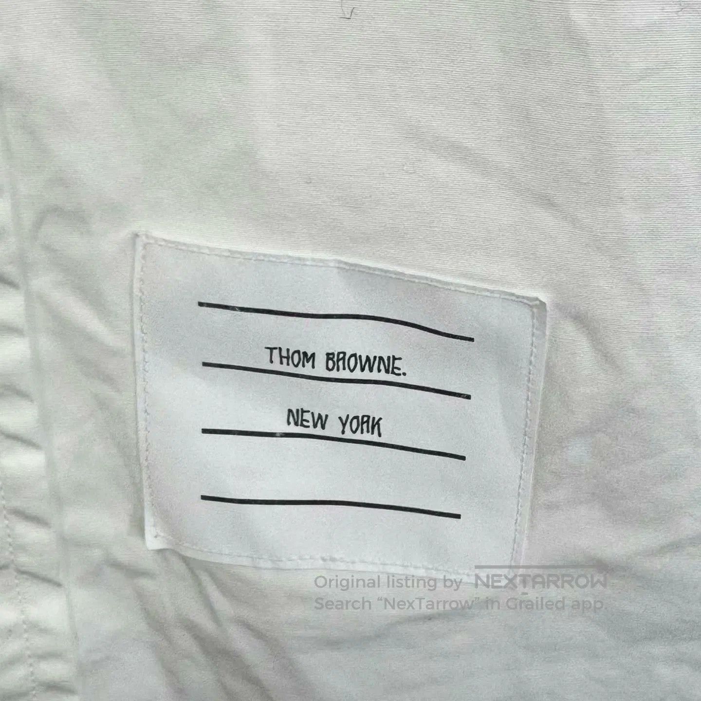 Thom Browne Thom Browne White Double-Sleeve Shirt Size 1. Size US S / EU 44-46 / 1 - 3 Thumbnail