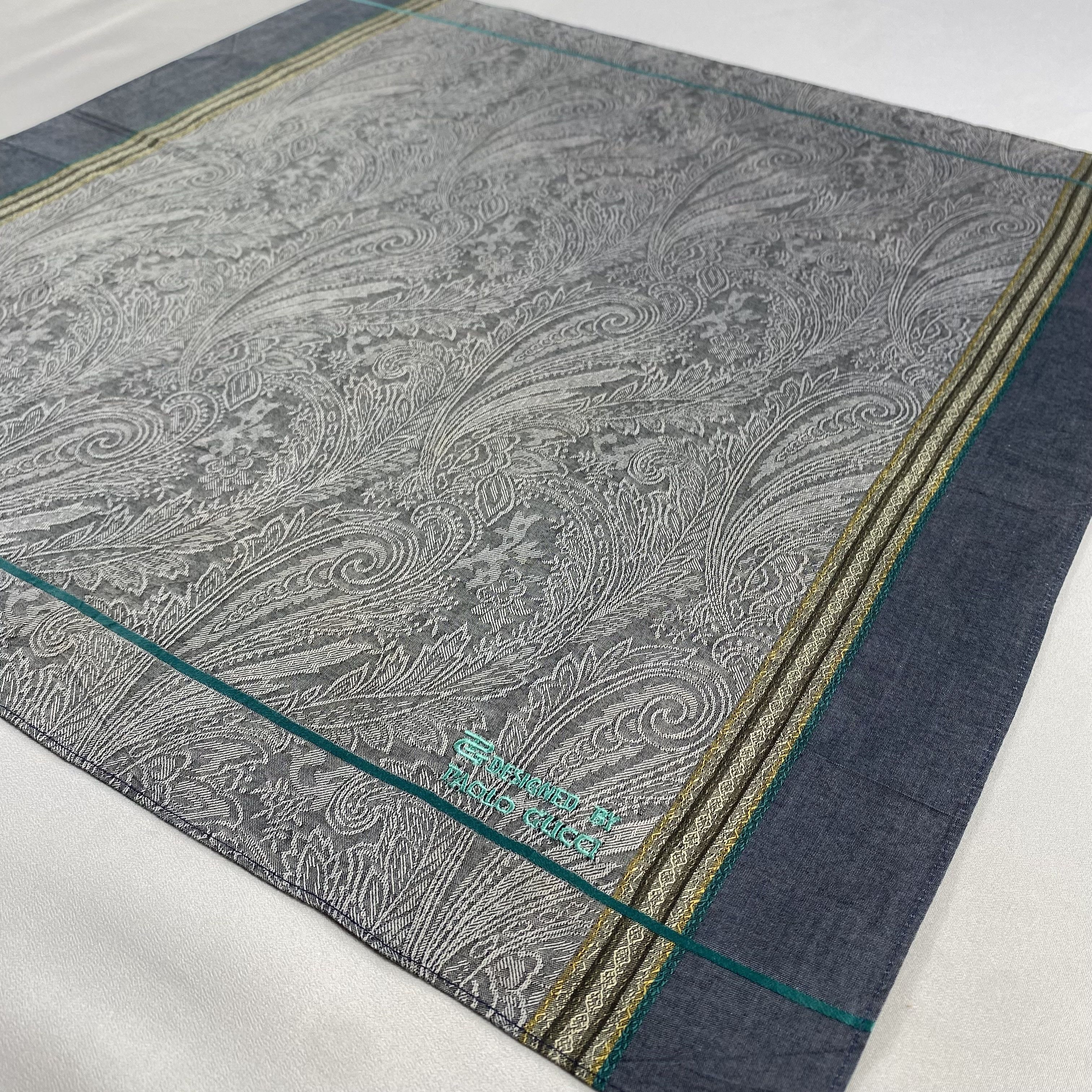 Paolo Gucci × Vintage Paolo Gucci Handkerchief / Neckerchief / Bandana-P1089 Size ONE SIZE - 2 Thumbnail