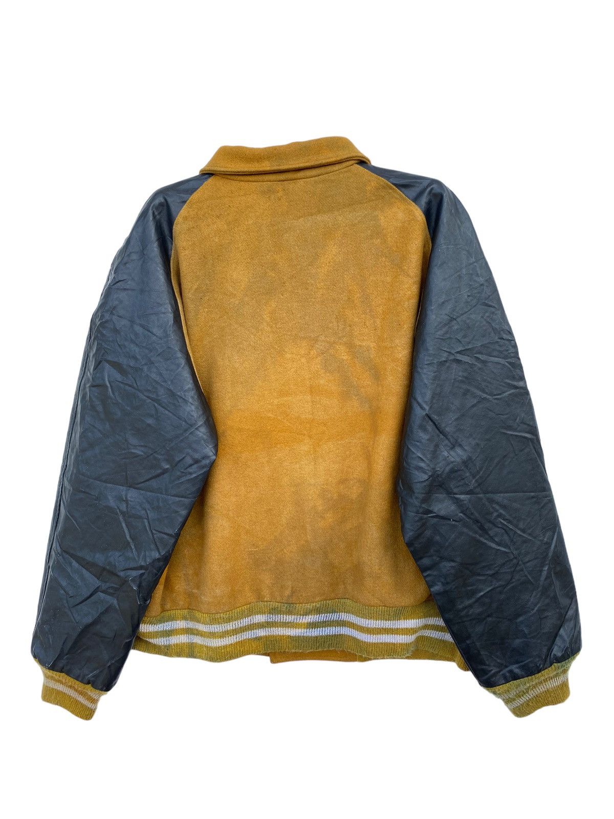 Vintage Vintage 80/90s Meca S Logo Letterman Varsity Jacket Size US XXL / EU 58 / 5 - 2 Thumbnail