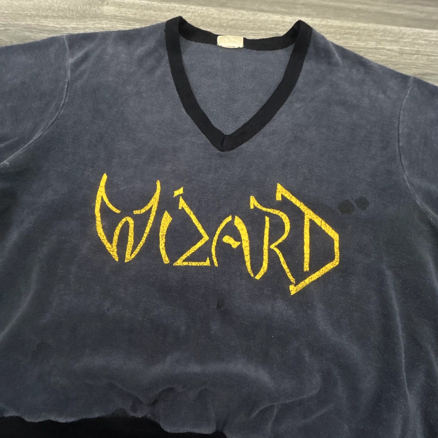 Vintage VINTAGE Wu Tang Sweatshirt Mens Large Gray V-Neck Wizard Graphic Print Pullover Size US L / EU 52-54 / 3 - 3 Thumbnail