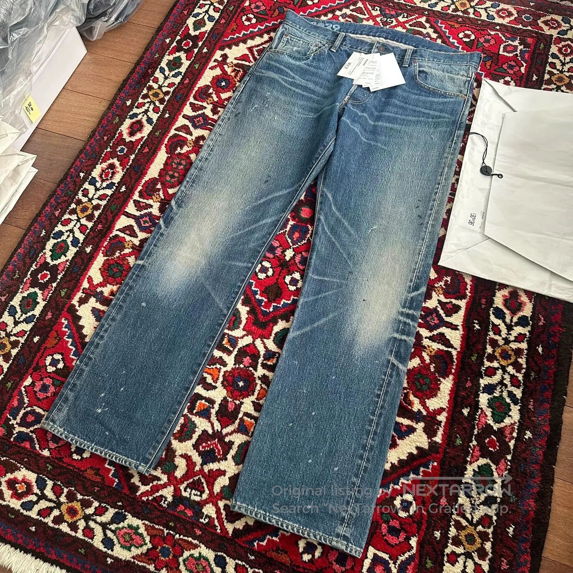 Visvim Visvim 21AW 01.2D29 Wash Denim Pants. Size US 36 / EU 52 - 6 Thumbnail
