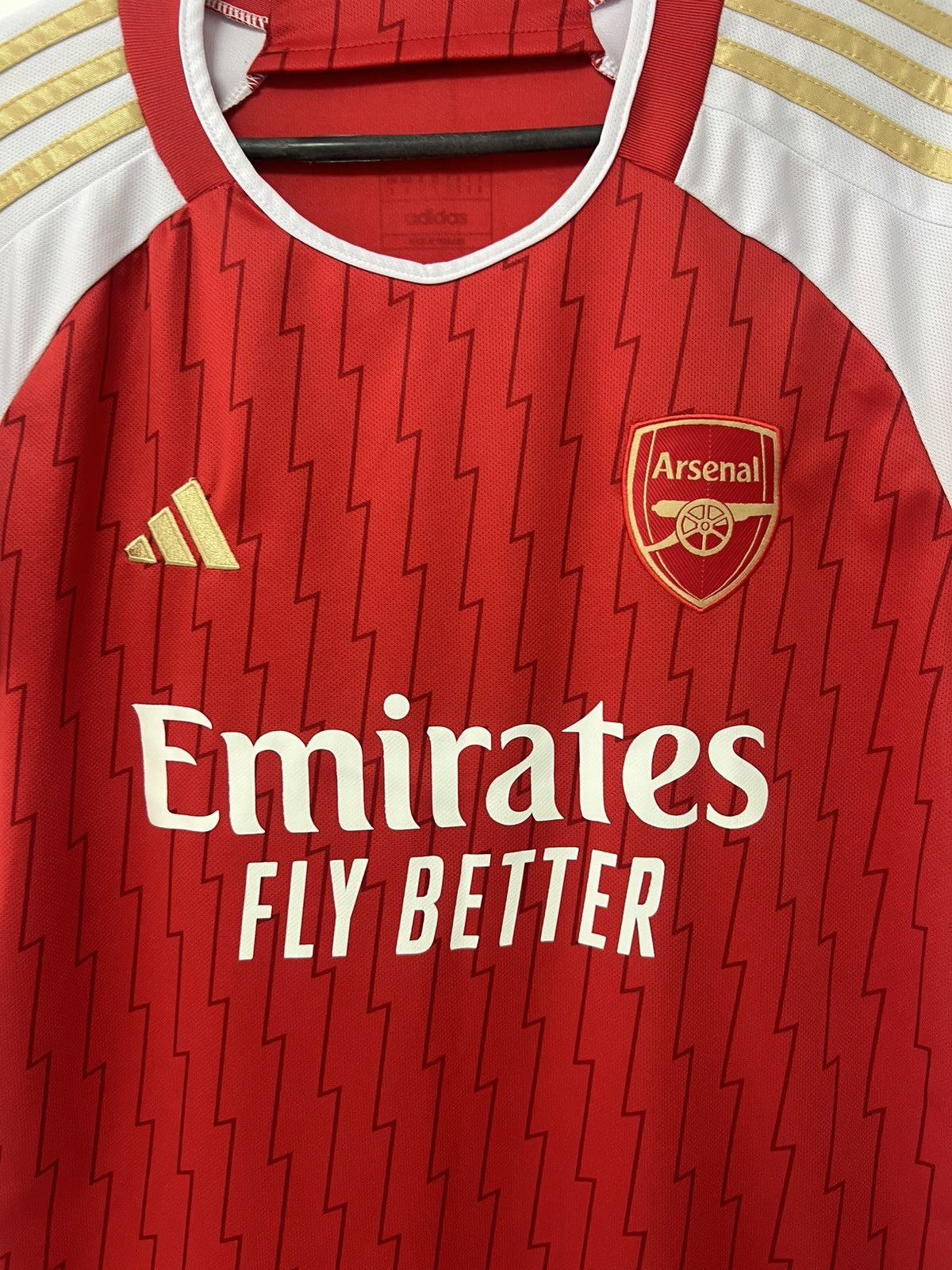 Adidas × Vintage Arsenal 2023/24 Home Jersey Adidas Football Shirt Kit sz S Size US S / EU 44-46 / 1 - 5 Thumbnail