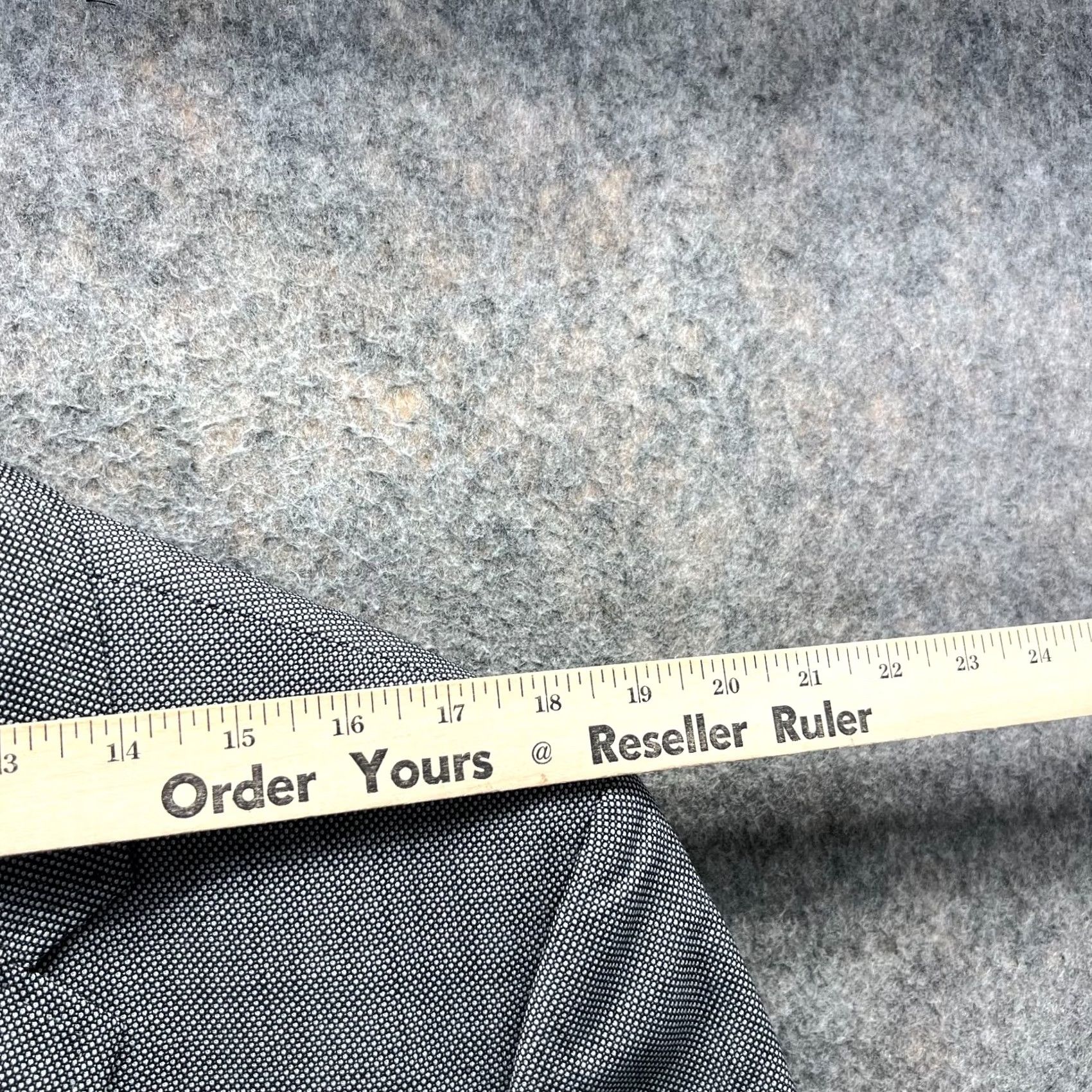 Hugo Boss HUGO BOSS Blazer Mens 42R Gray Wool Single-Breasted Two-Button Sport Coat Jacket Jazz Tuxedo Style Regular Fit Size 42R - 3 Thumbnail