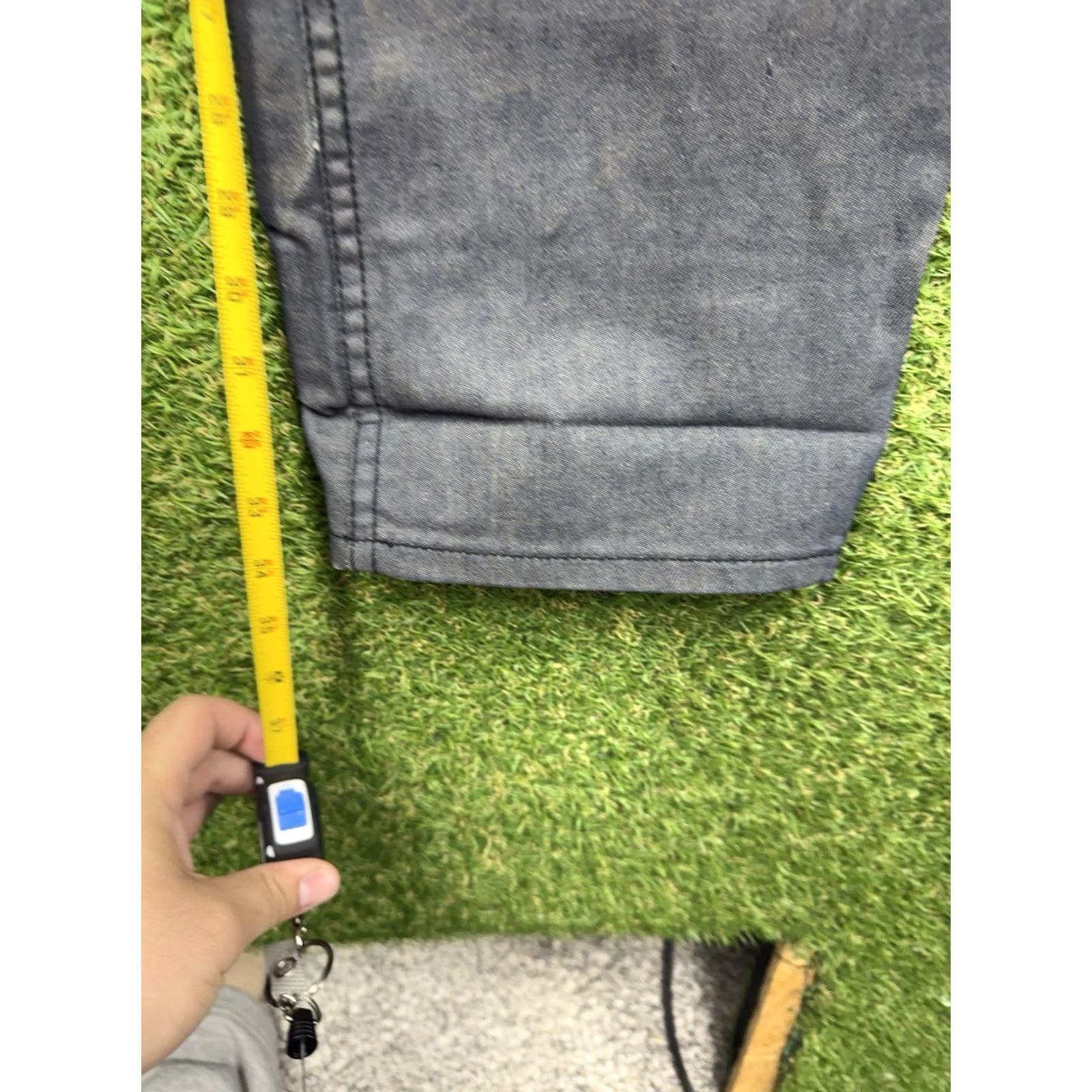 Southpole South Pole Jeans Mens 34x34 Gray Denim Y2K Vintage Hip Hop Grunge Straight 5-Pocket Regular Waist 34in Cotton Denim Baggy Style Size US 34 / EU 50 - 5 Thumbnail