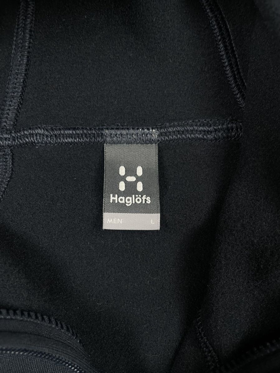 Haglofs Haglöfs (Men’s) L Polartec Hoodie Black Outdoor Size US L / EU 52-54 / 3 - 3 Thumbnail