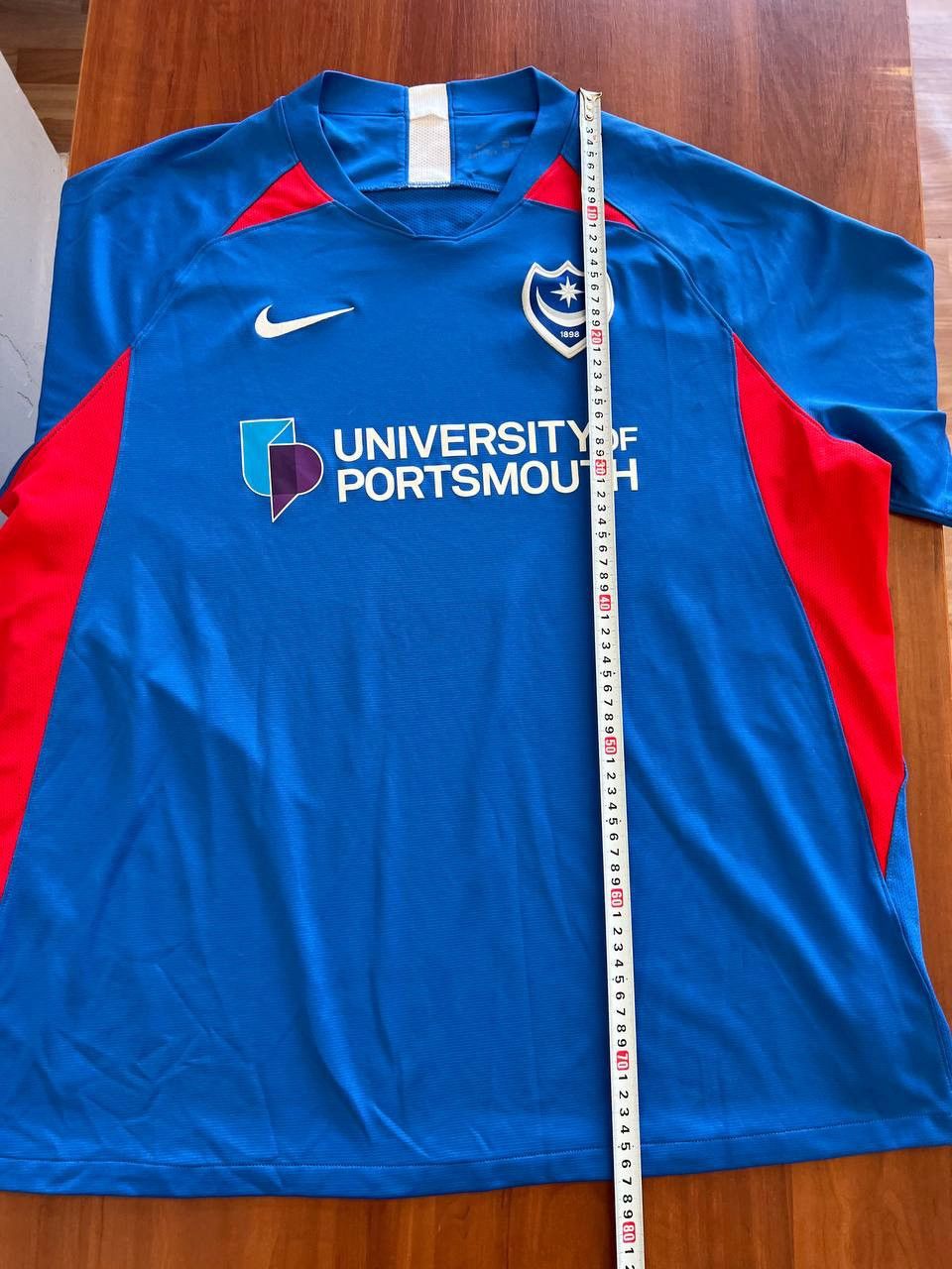 Nike 2019/20 PORTSMOUTH FC HOME SOCCER FOOTBALL JERSEY SHIRT 3XL Size US XXL / EU 58 / 5 - 13 Thumbnail