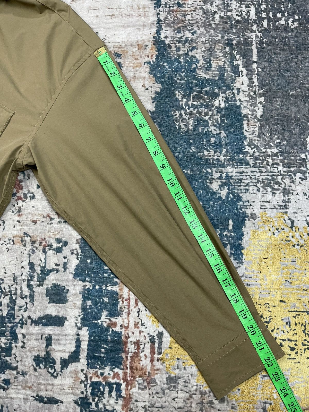 Beams Plus Tigora x Beams Design Khaki Boxy Silhouette Outdoor Shirt Size US M / EU 48-50 / 2 - 10 Thumbnail
