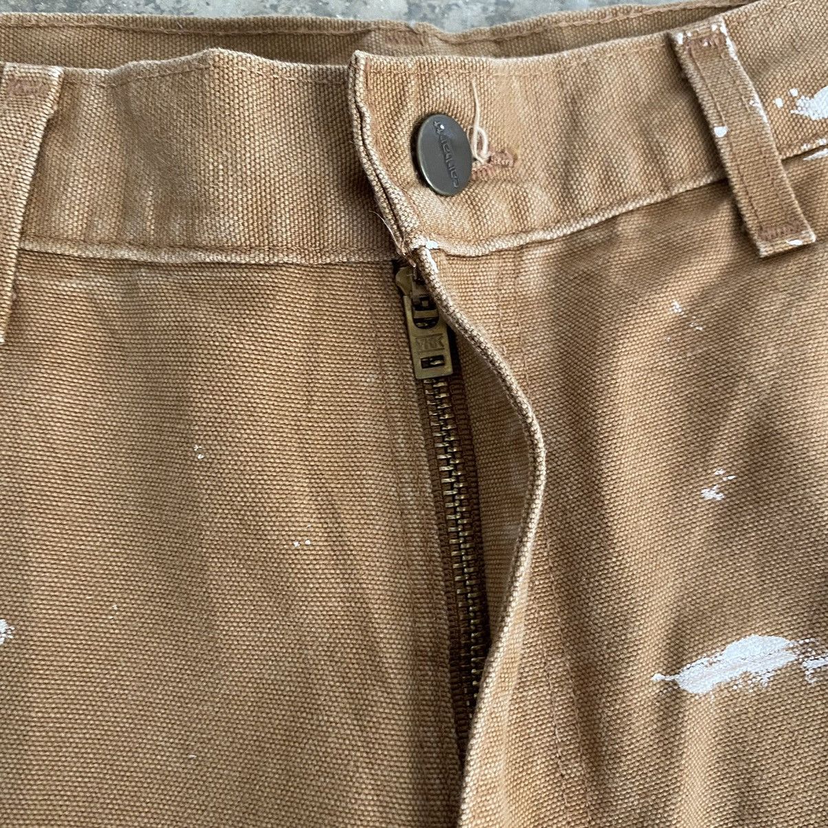 Carhartt Vintage Carhartt Faded Tan Splatter Painter Pants Size US 32 / EU 48 - 11 Thumbnail