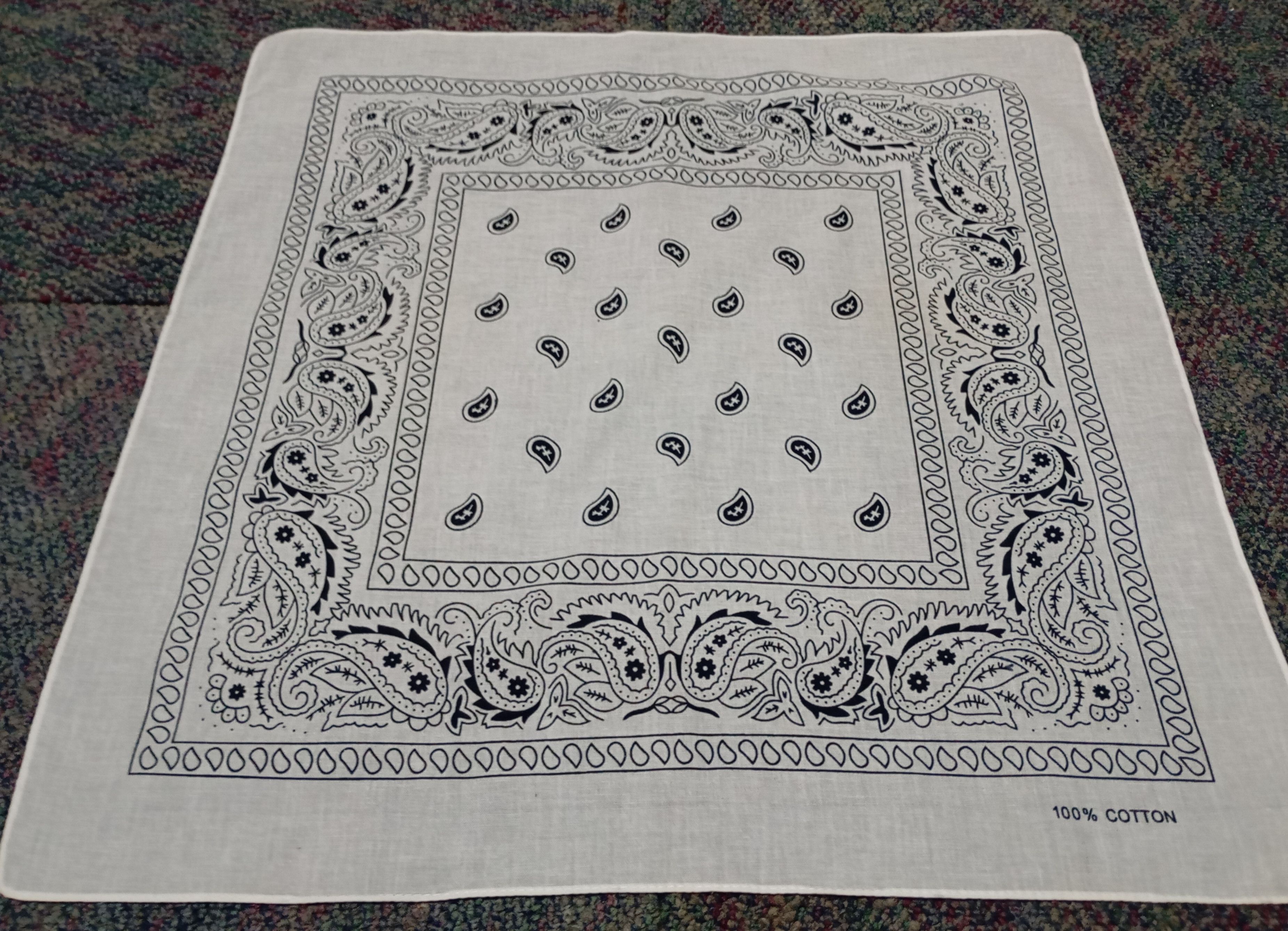 Vintage Vintage Paisley Bandana Scarves Size ONE SIZE - 2 Thumbnail