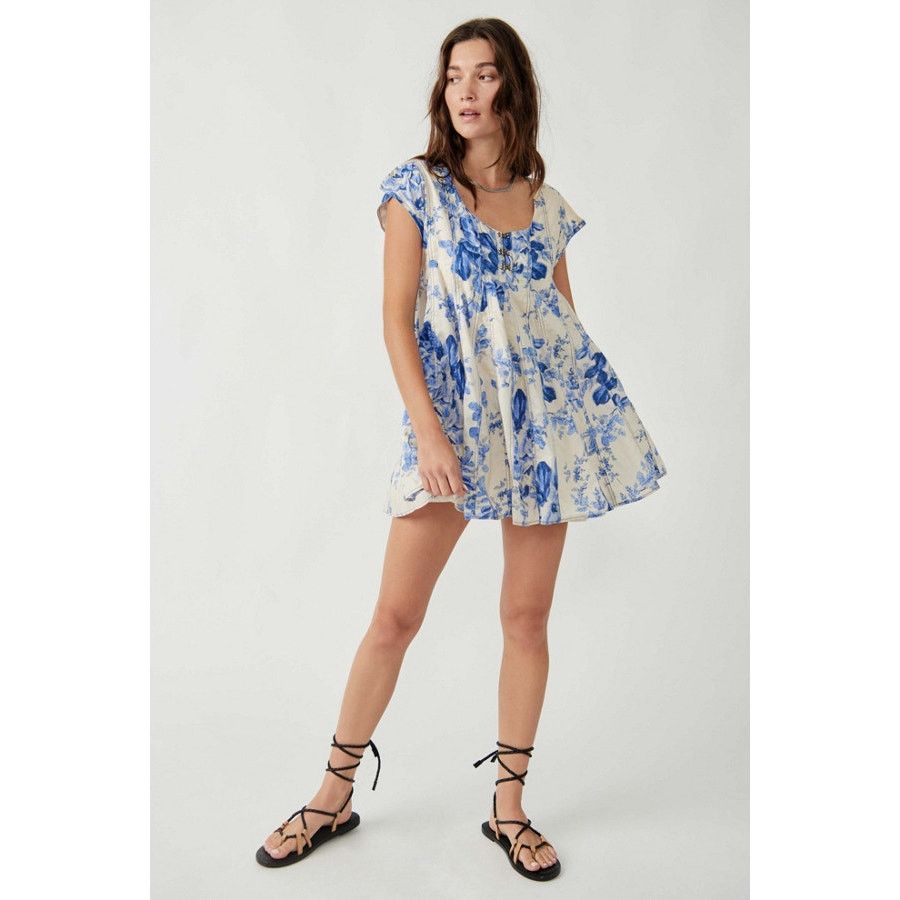 Free People Free People “Sully” Dress in Ivory Combo - Small Size S / US 4 / IT 40 - 9 Thumbnail