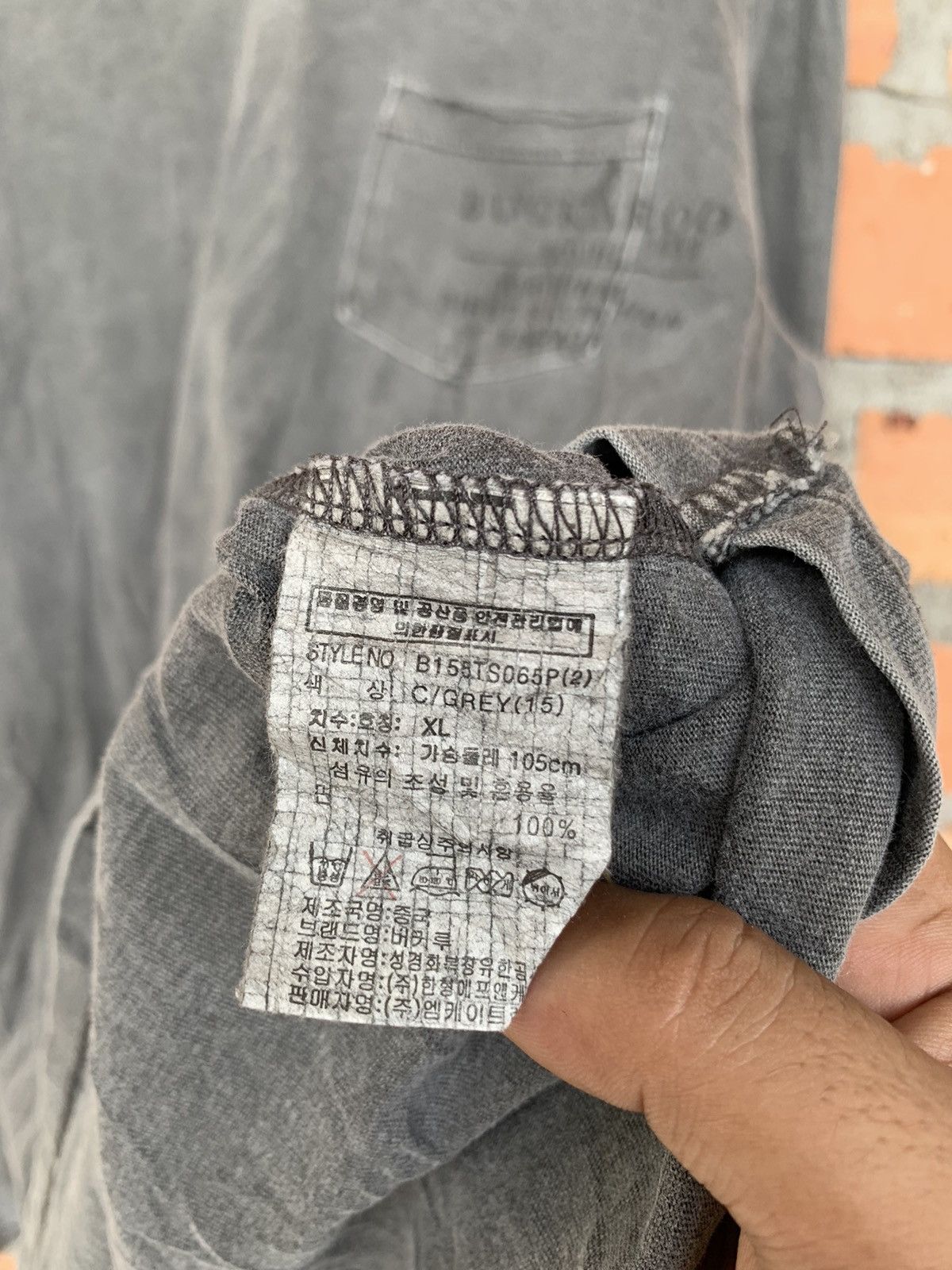 If Six Was Nine 2000s Buckaroo distressed pocket punk longsleeve Size US L / EU 52-54 / 3 - 10 Thumbnail