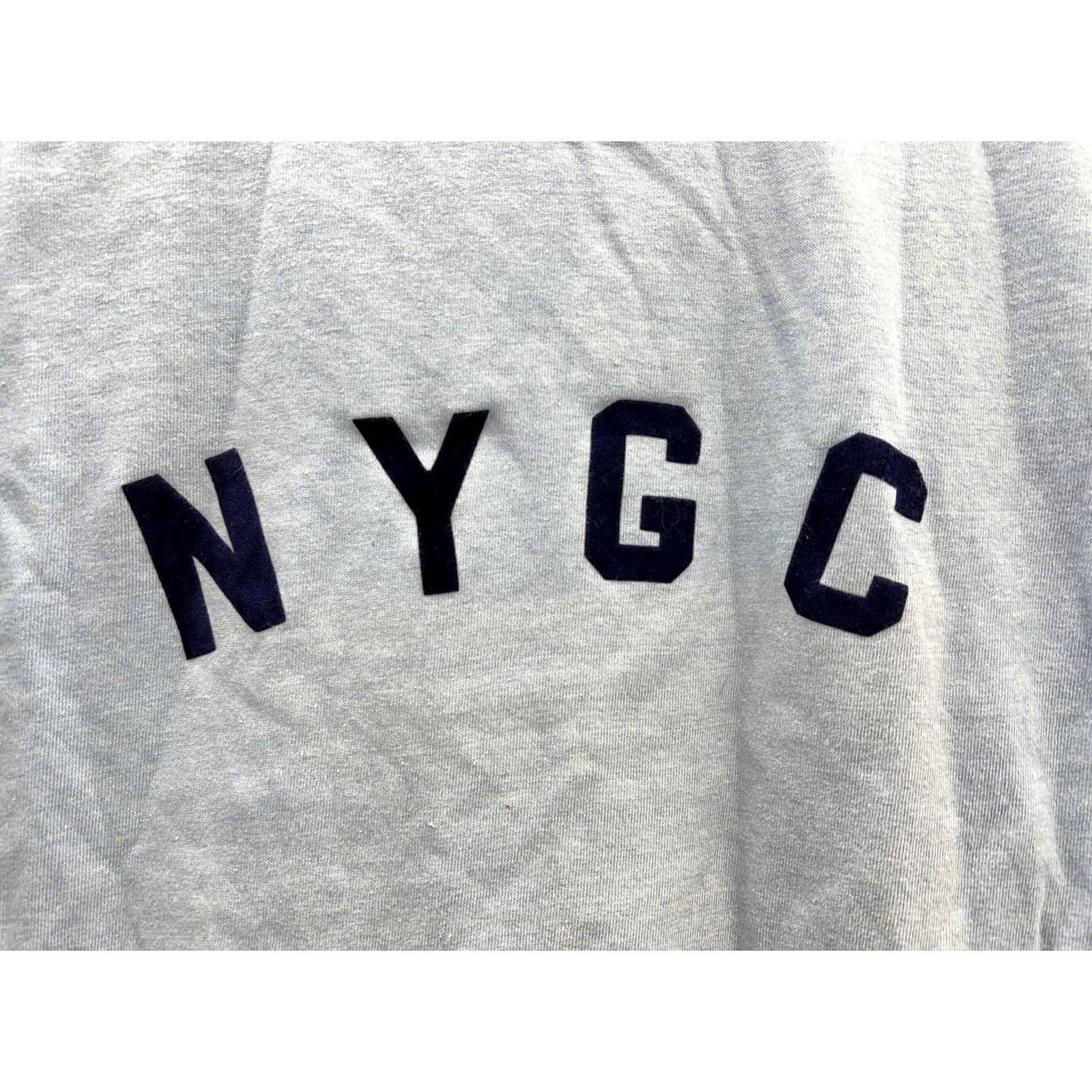 Vintage Womens Sportswear Shirt Size Small Blue Short Sleeve Graphic NYGC Shirt Mens? Size S / US 4 / IT 40 - 2 Thumbnail