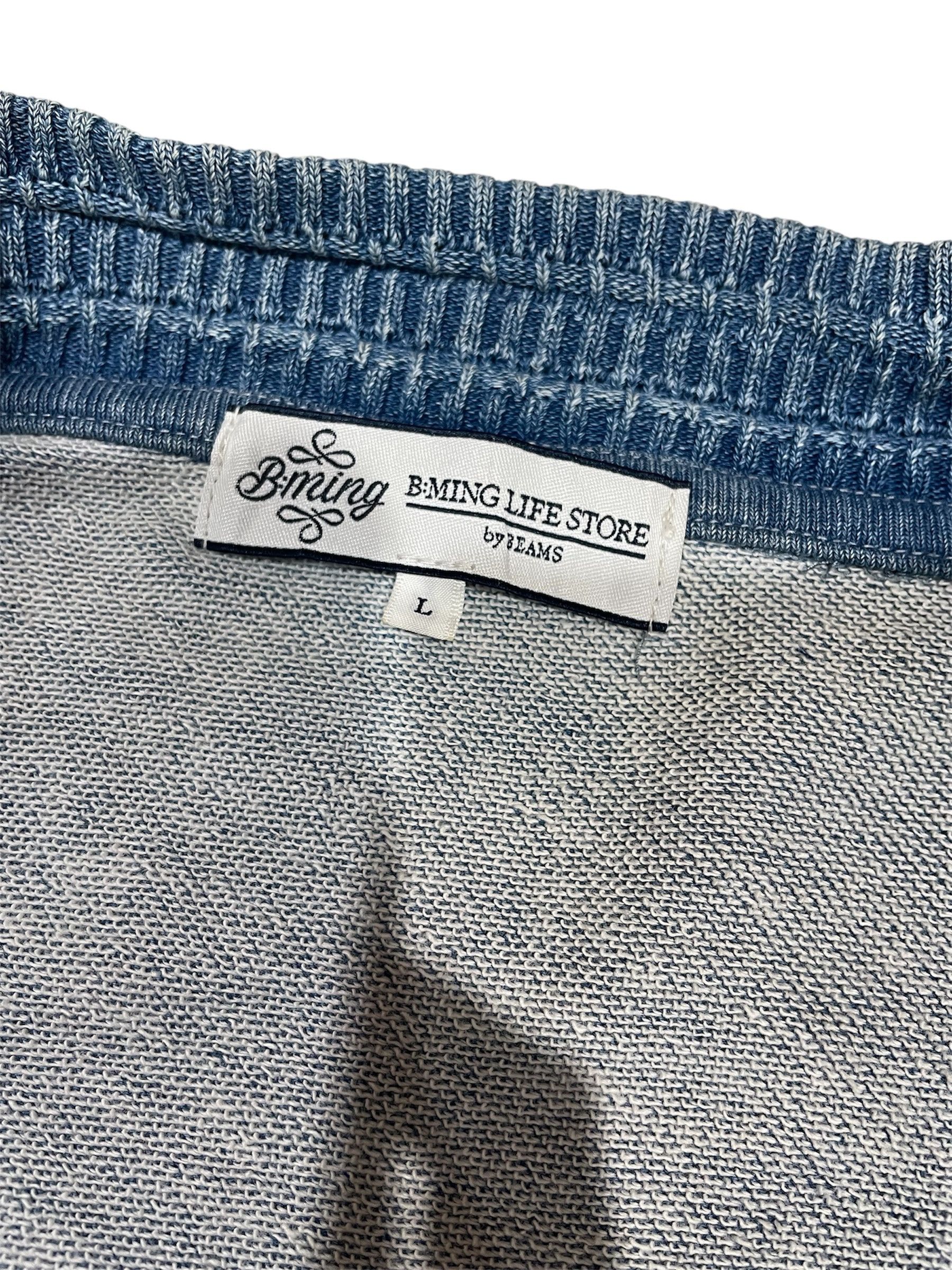Beams Plus × Designer × Japanese Brand B:MING LIFE STORE By Beams Full Zipper Jeans Jacket Size US L / EU 52-54 / 3 - 4 Thumbnail