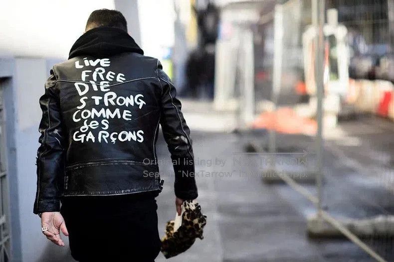 Comme des Garcons CDG X Lewis Leathers Leather Jacket. Size US M / EU 48-50 / 2 - 2 Thumbnail