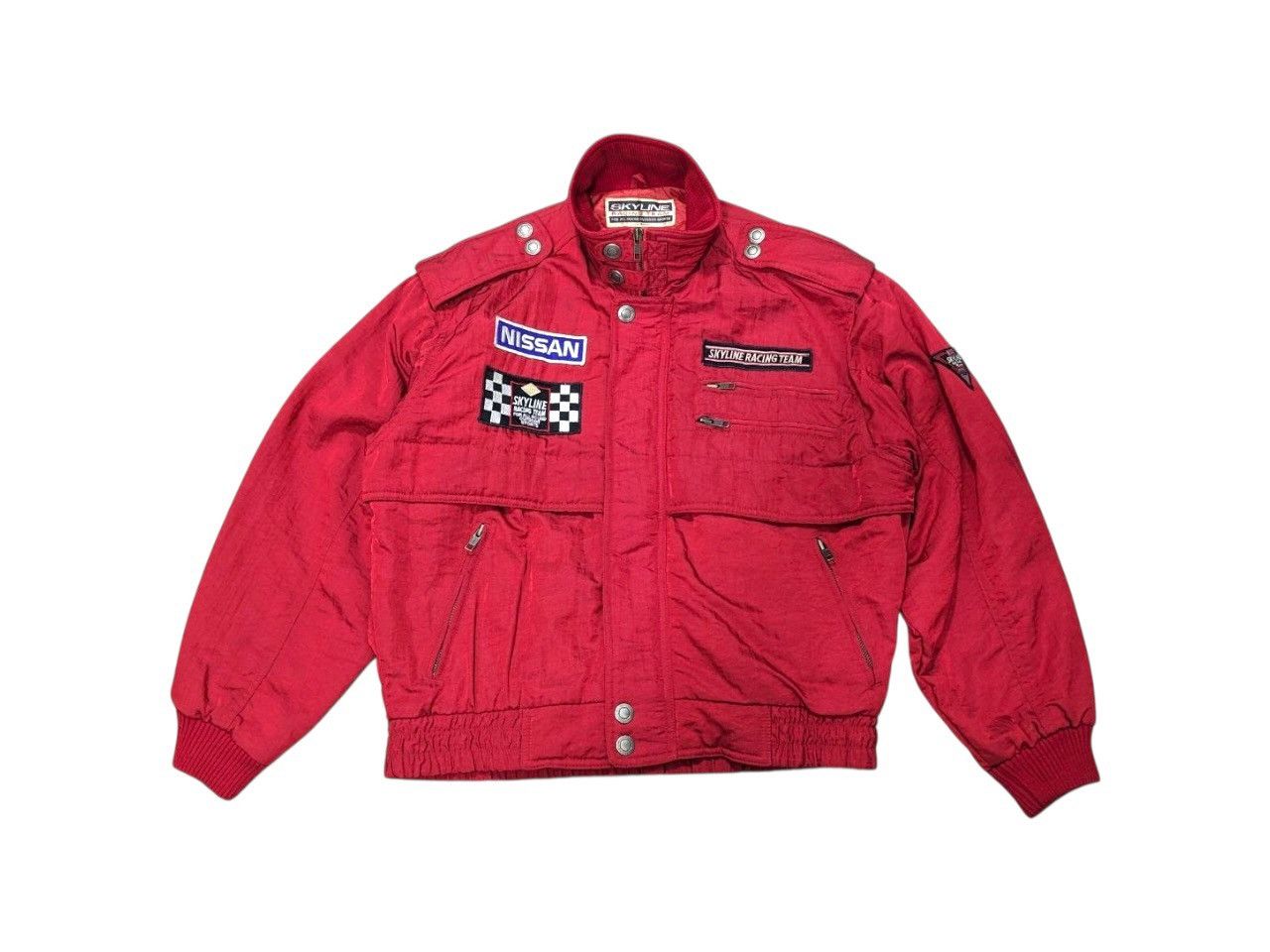 Nissan RACING JACKET NISSAN SKYLINE RACING TEAM 1969 ISETAN ISSUED Size US M / EU 48-50 / 2 - 1 Thumbnail