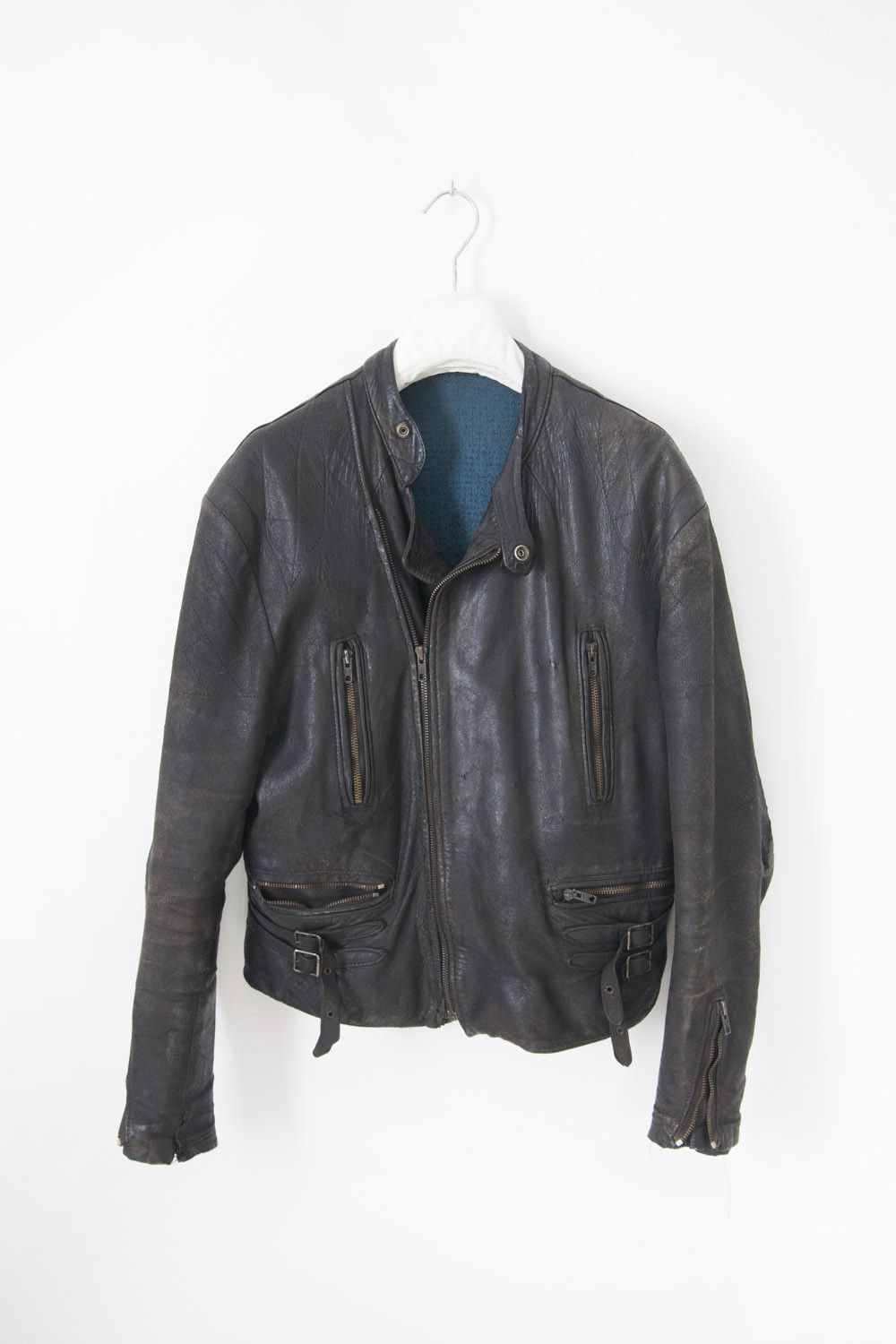 Vintage Vintage 1980's leather perfecto jacket Size US M / EU 48-50 / 2 - 1 Thumbnail