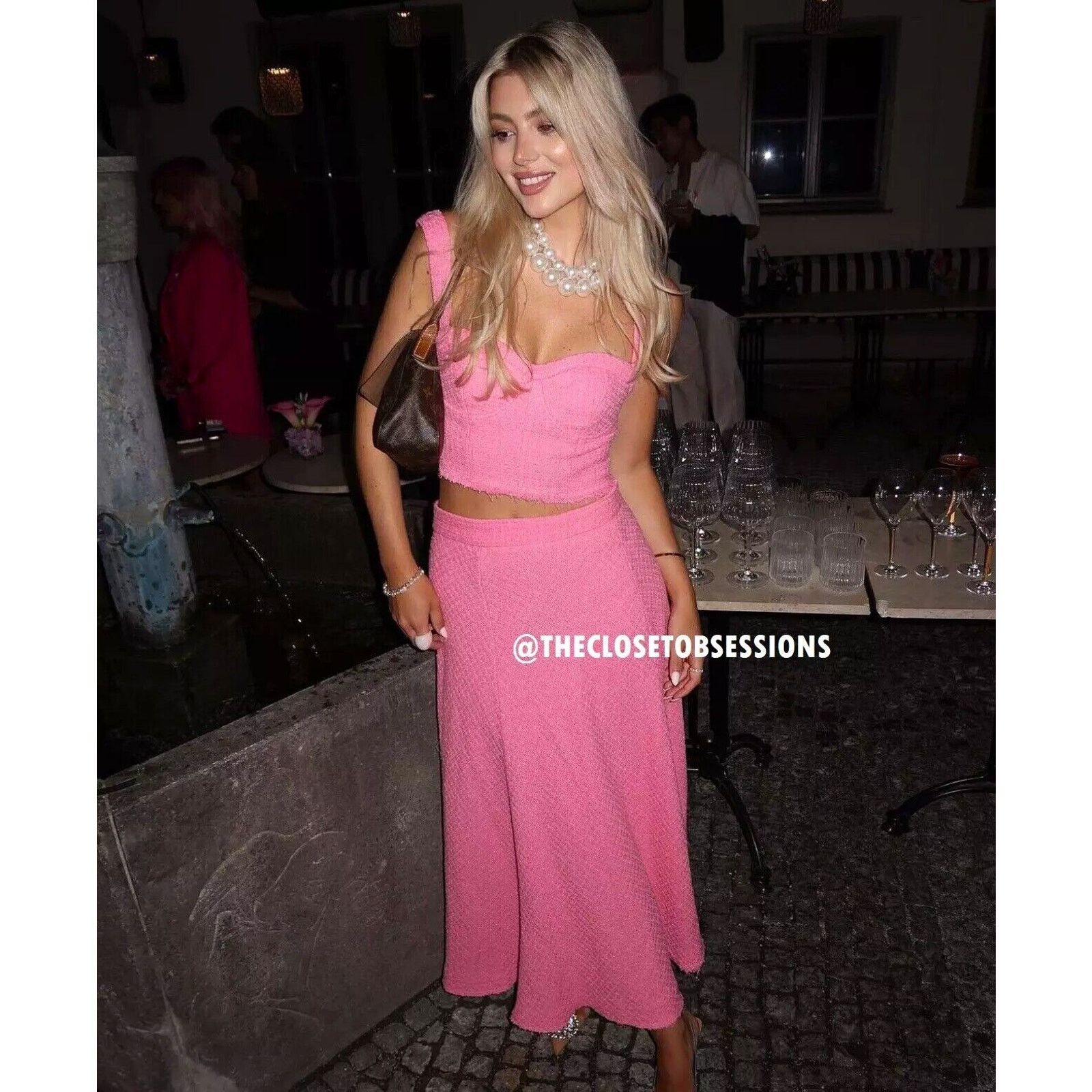 Zara ZARA BLOGGER FAVE! Crop Top + High-Waisted Long Skirt NWT Size L / US 10 / IT 46 - 10 Thumbnail