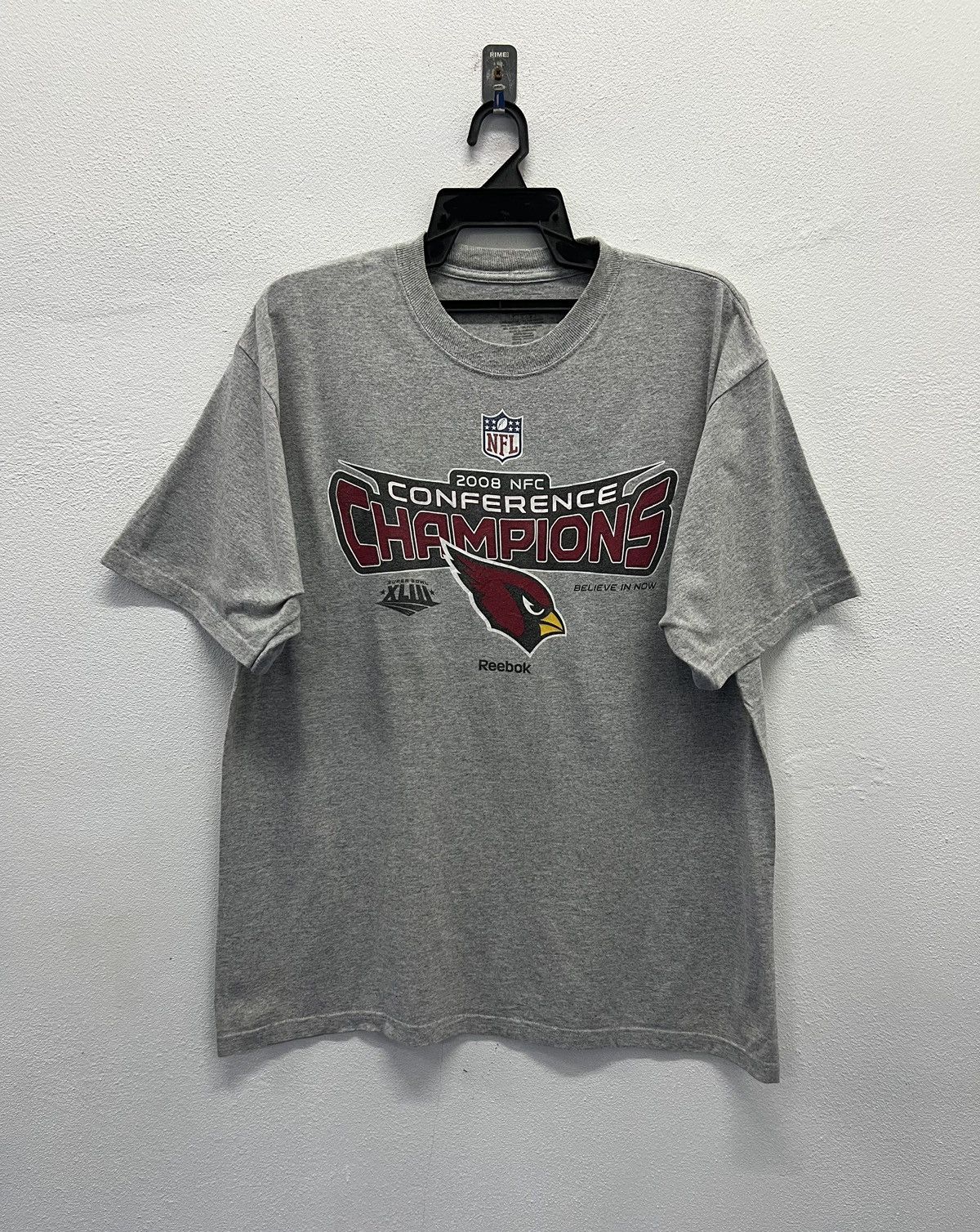🔥grailsale🔥 REEBOK 2008 NFC CONFERENCE CHAMPION SHIRT