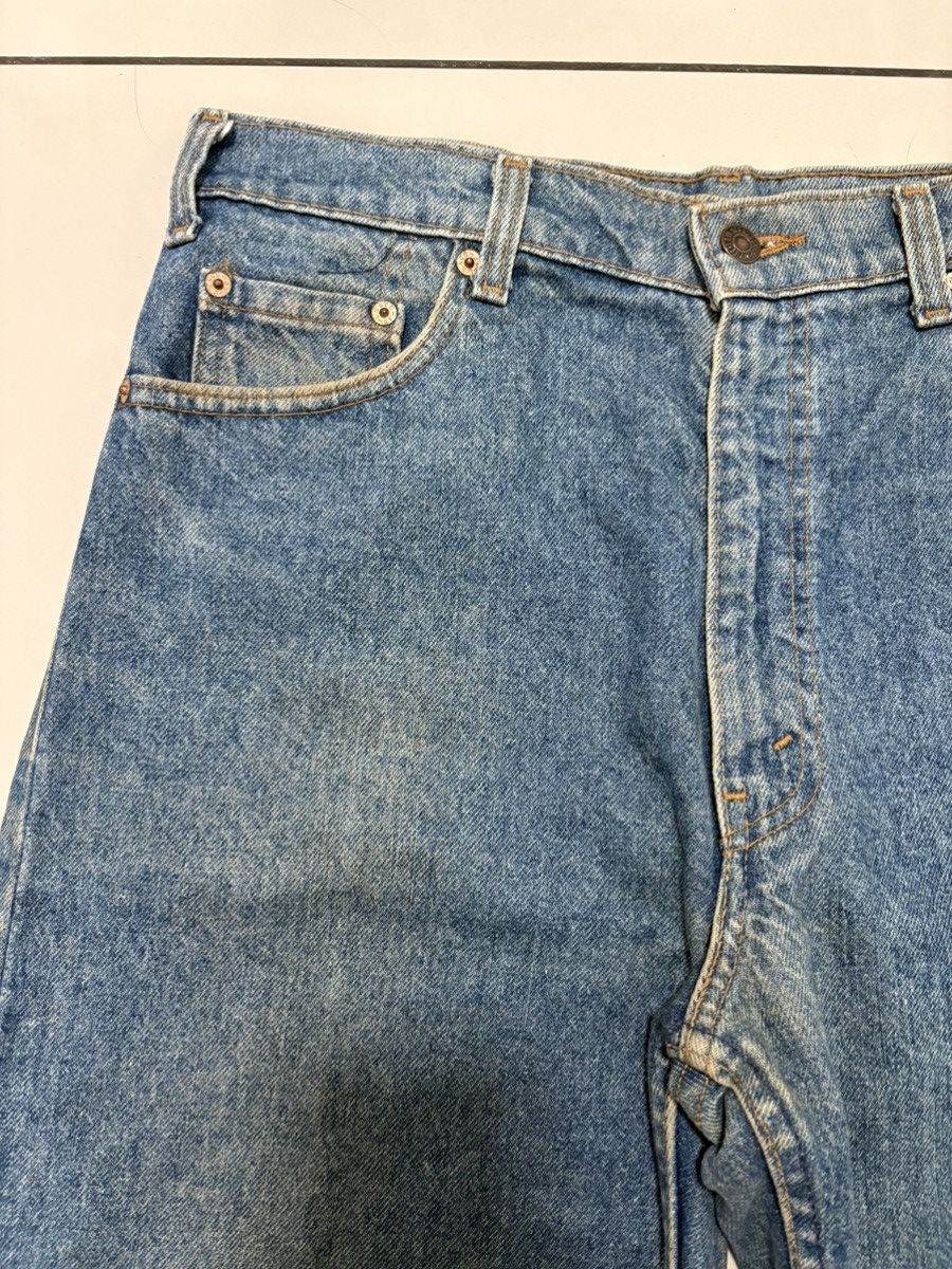 Levi's Vintage Clothing Levi’s 510 Indigo Blue Distressed Jeans Denim (USA) Size US 33 - 8 Thumbnail