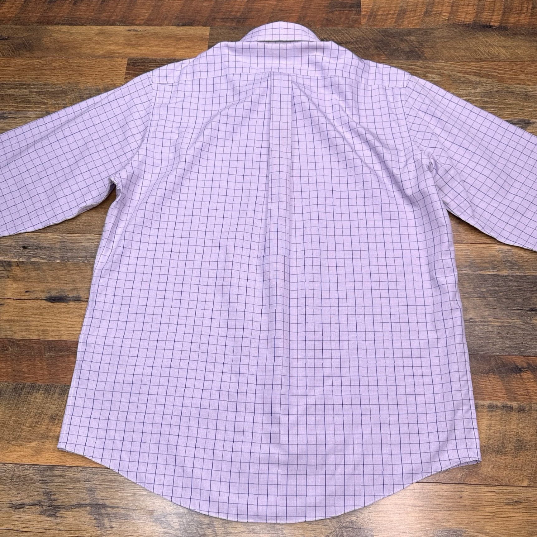 Brooks Brothers Brooks Brothers Shirt Regular Purple Check Button-Up 16.5 34 Men Casual Workwear Size US XL / EU 56 / 4 - 4 Thumbnail