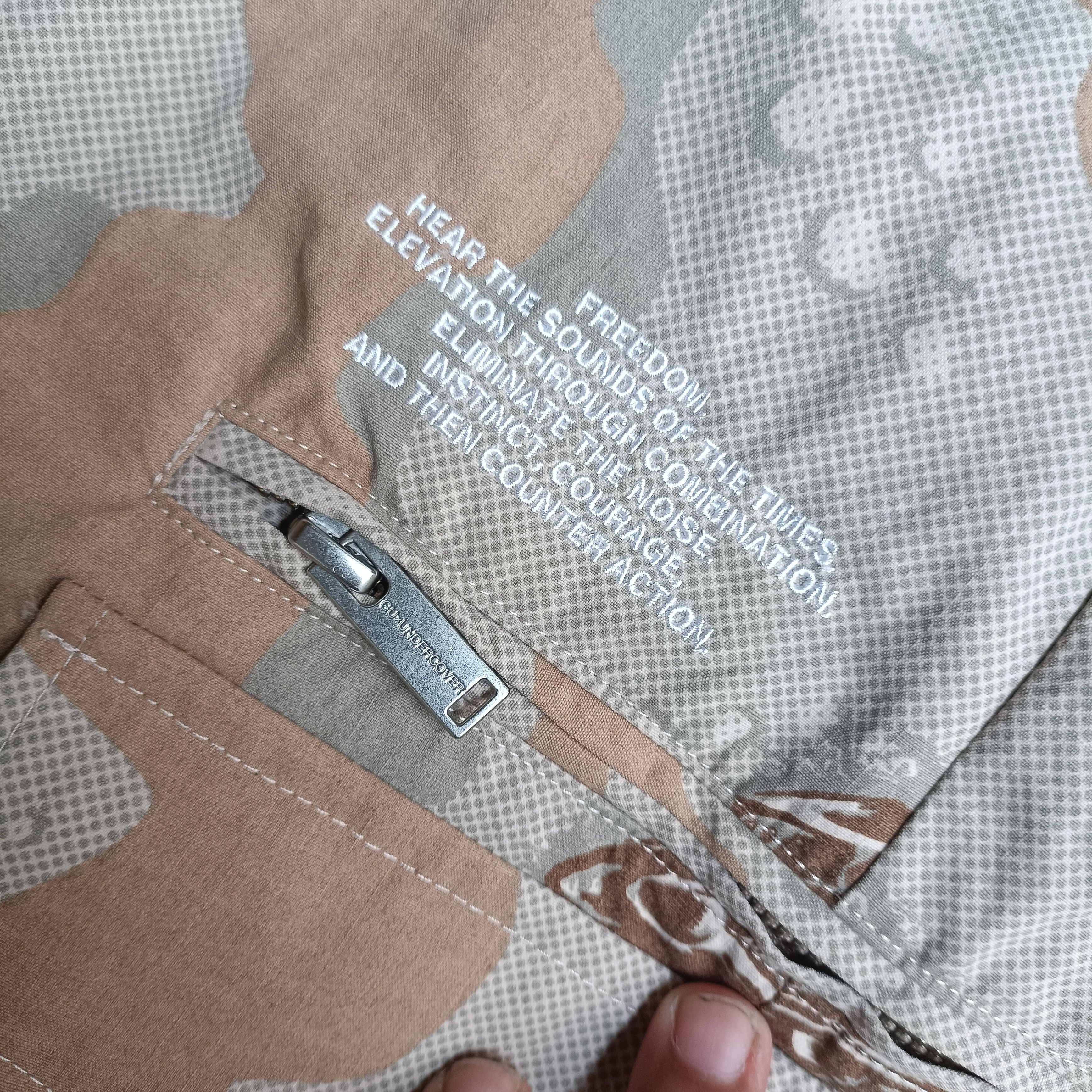 GU × Undercover Gu x Undercover Wide Ufo Cargo Pants Freedom Size US 34 / EU 50 - 7 Thumbnail