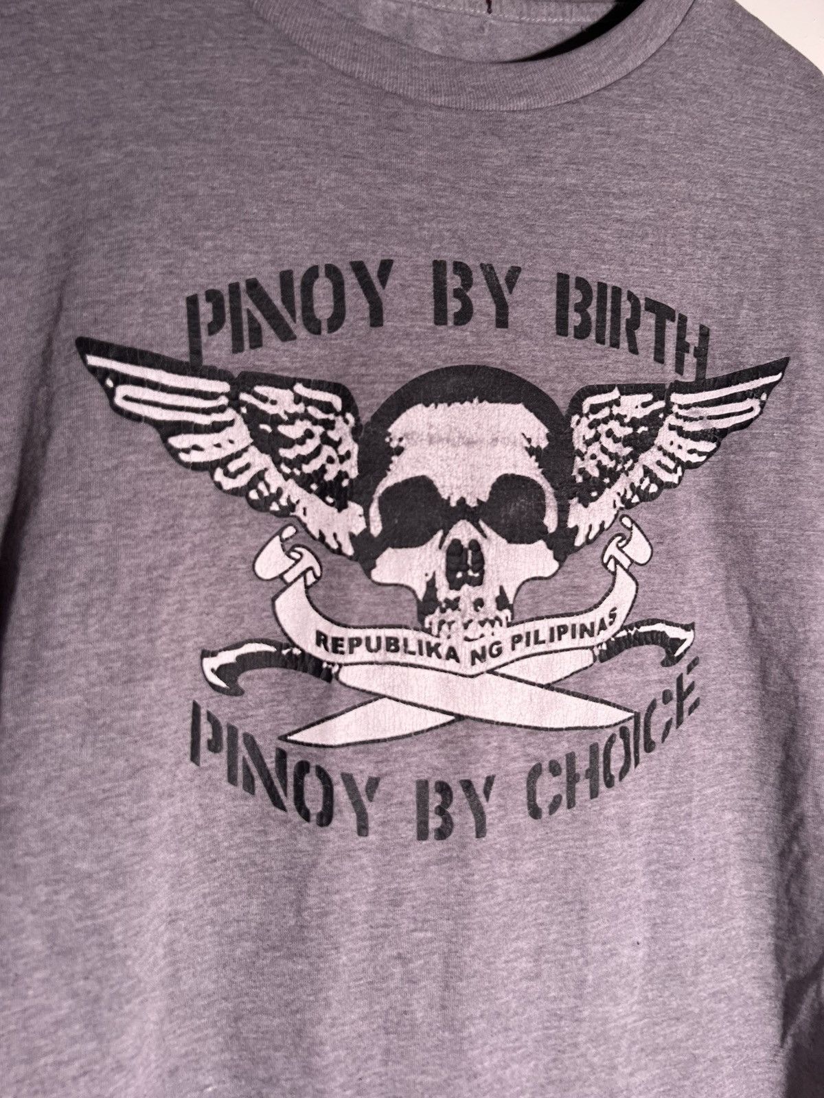 Vintage Y2K 2000's VTG Vintage Pinoy By Birth Choice Retro T Shirt Size US L / EU 52-54 / 3 - 5 Thumbnail