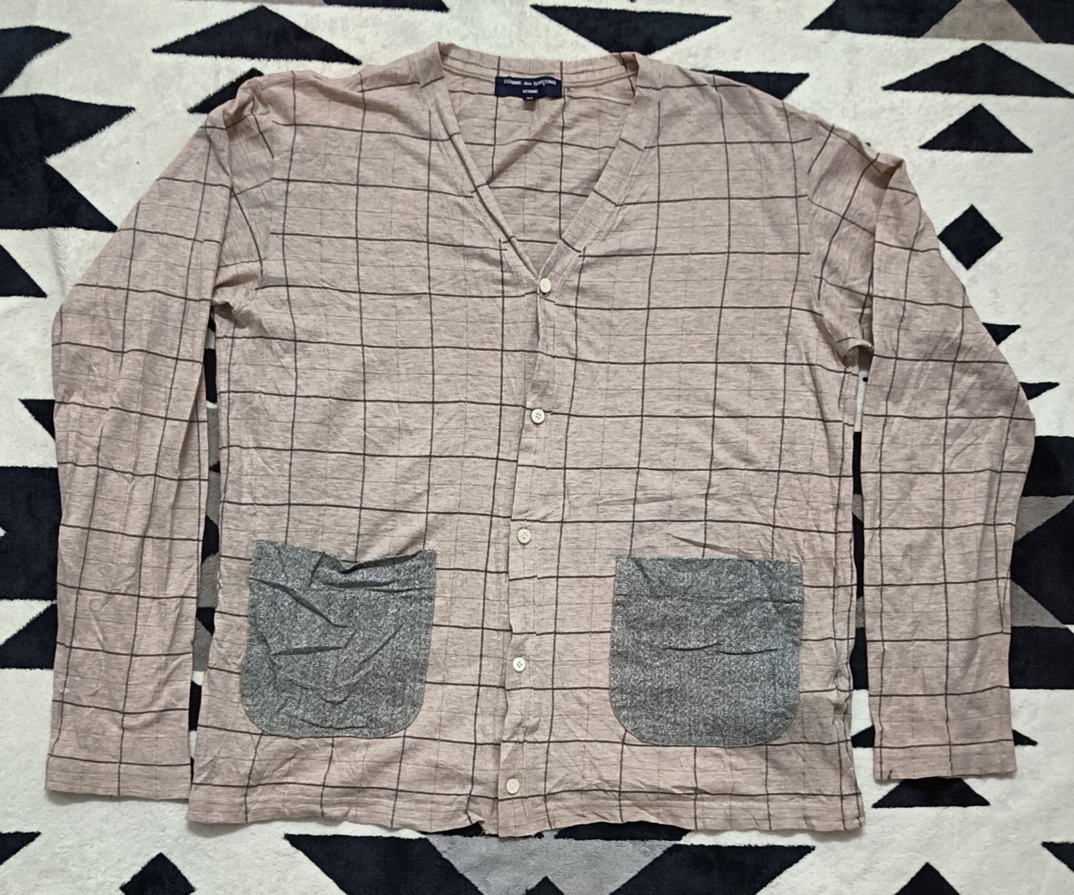 Comme des Garcons 🔥🔥 Rare Comme Des Garcons Homme Cardigan Size US M / EU 48-50 / 2 - 2 Thumbnail