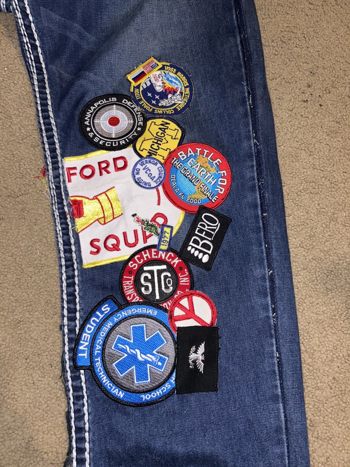True Religion Custom true religion jeans Size US 37 - 9 Thumbnail