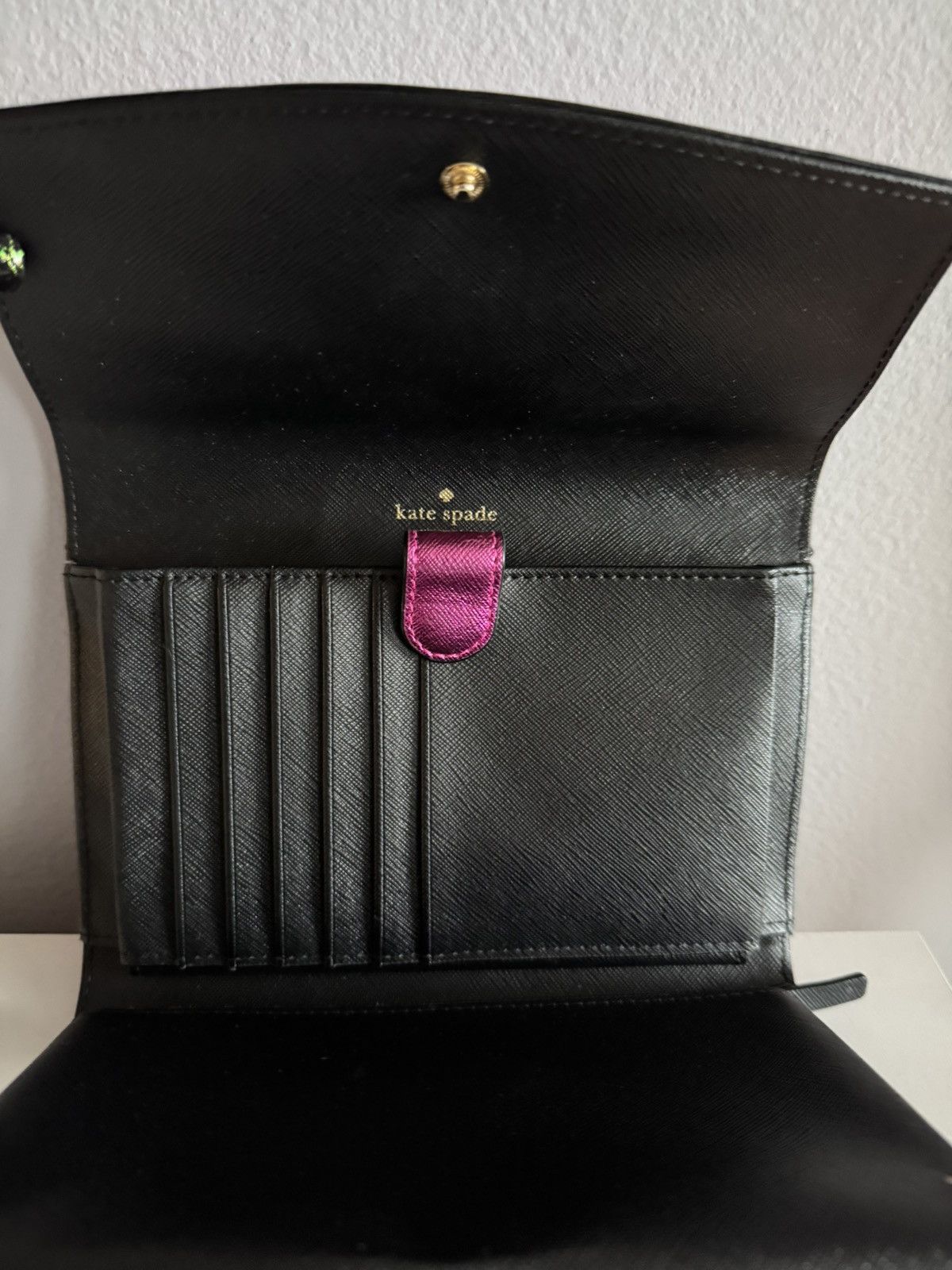 Kate Spade NWOT- Kate Spade New York Pink Leather Xbody Wallet / Clutch Size ONE SIZE - 11 Thumbnail