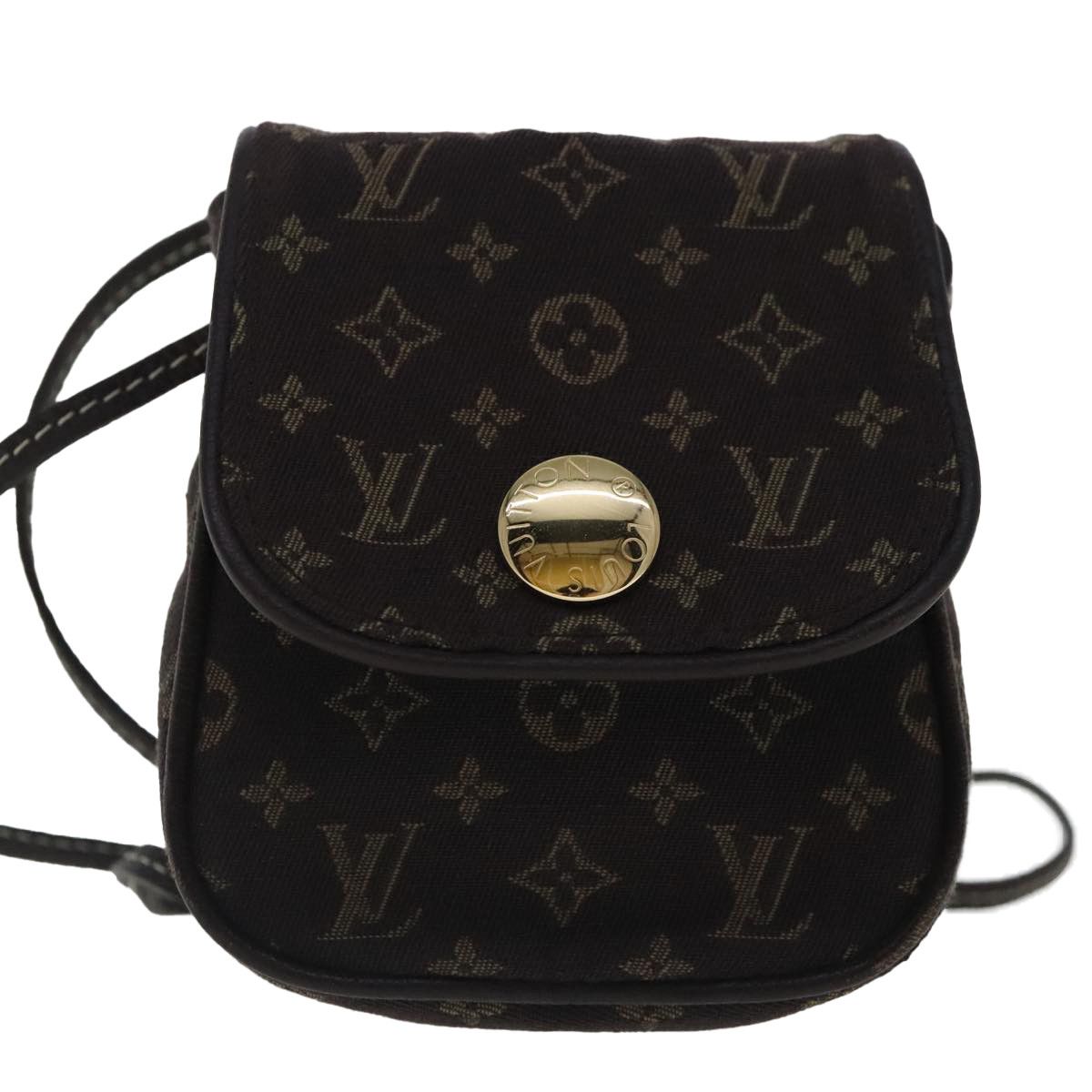 Louis Vuitton Mini Lin Brown Canvas Clutch Bag (Pre-Owned) Size ONE SIZE - 1 Thumbnail