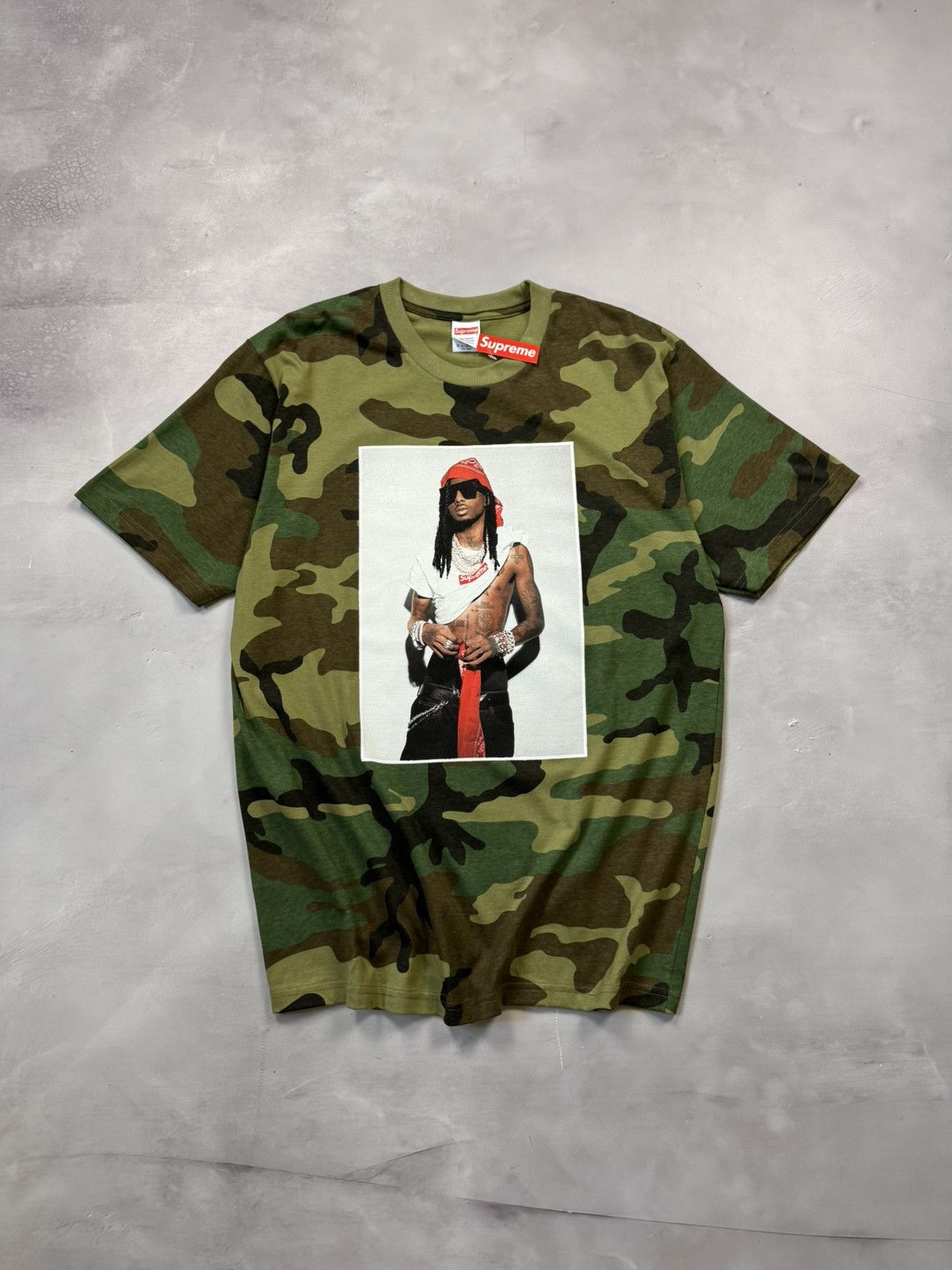 トップス Supreme Playboi carti tee camo L Buy Supreme Playboi Carti Tee 'Woodland Camo' - FW25T50