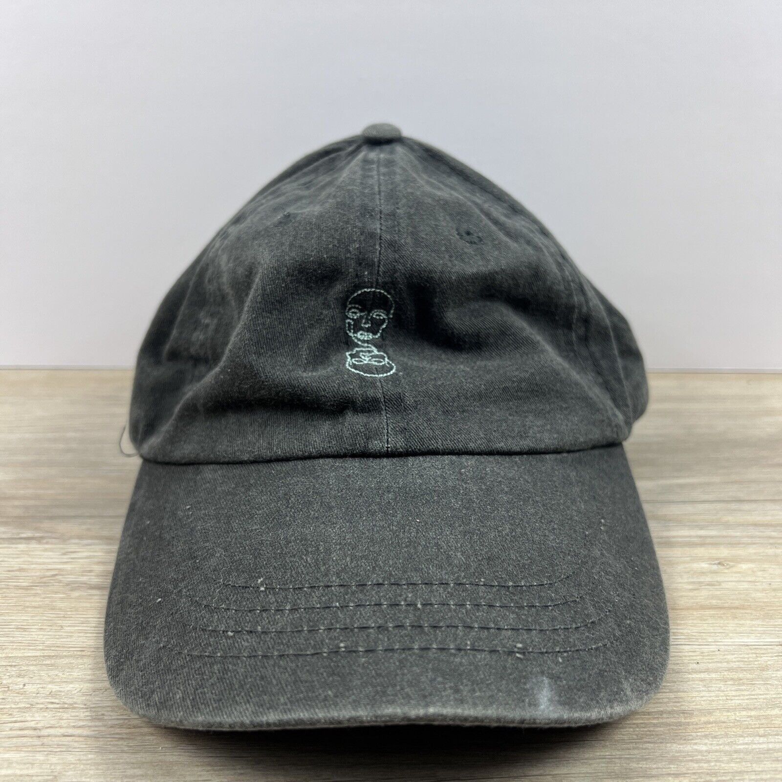 Other Alien Hat Gray Adjustable Hat Adult Fit Gray Hat Size ONE SIZE - 4 Thumbnail