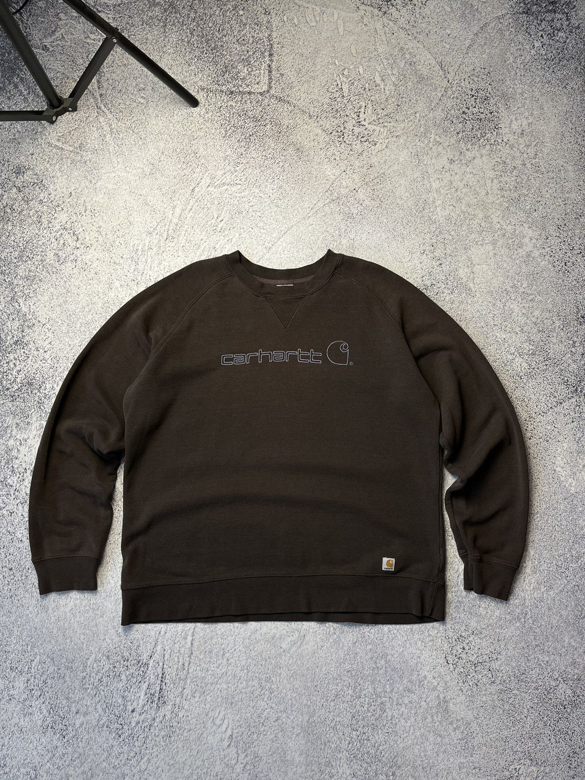 Carhartt Vintage Carhartt For Women Y2K Sweatshirt Big Logo Size L Size L / US 10 / IT 46 - 3 Thumbnail