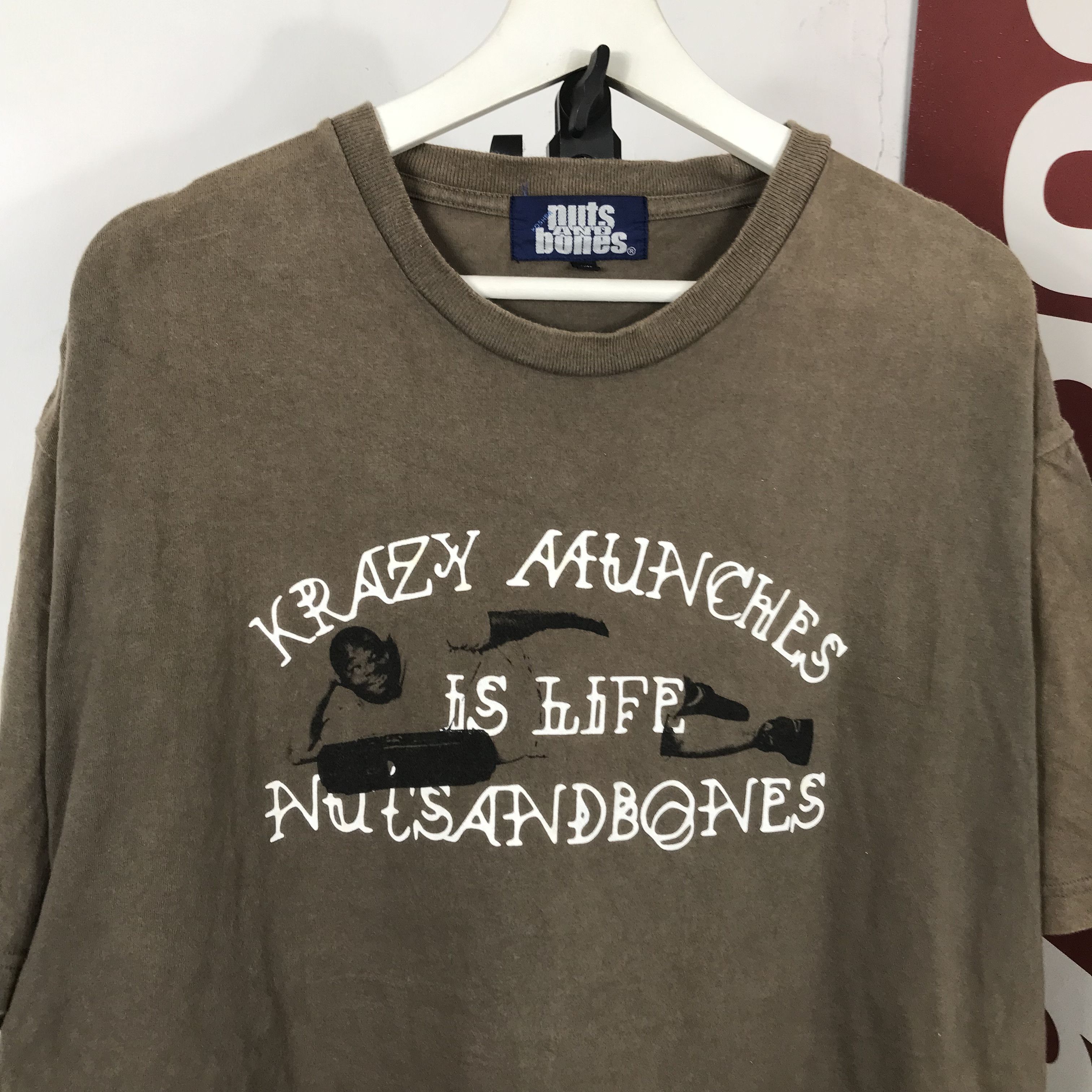 Other japan krazy munches is life Nuts And Bones Streetwear Size US XL / EU 56 / 4 - 3 Thumbnail
