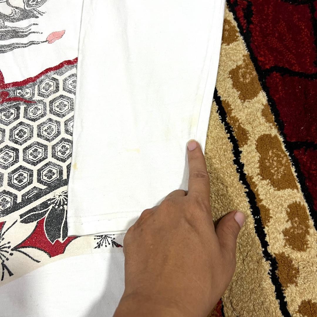 Japanese Brand Vintage Koi Fish Karakuri Tamashii Design Rare T Shirt Size US XL / EU 56 / 4 - 14 Thumbnail